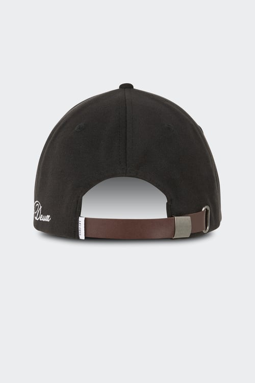 LES DEUX Casquette Noir