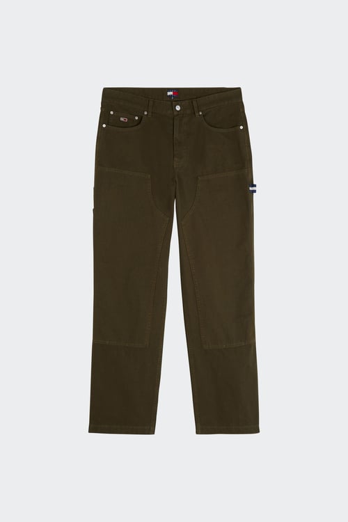 TOMMY JEANS Pantalon Vert