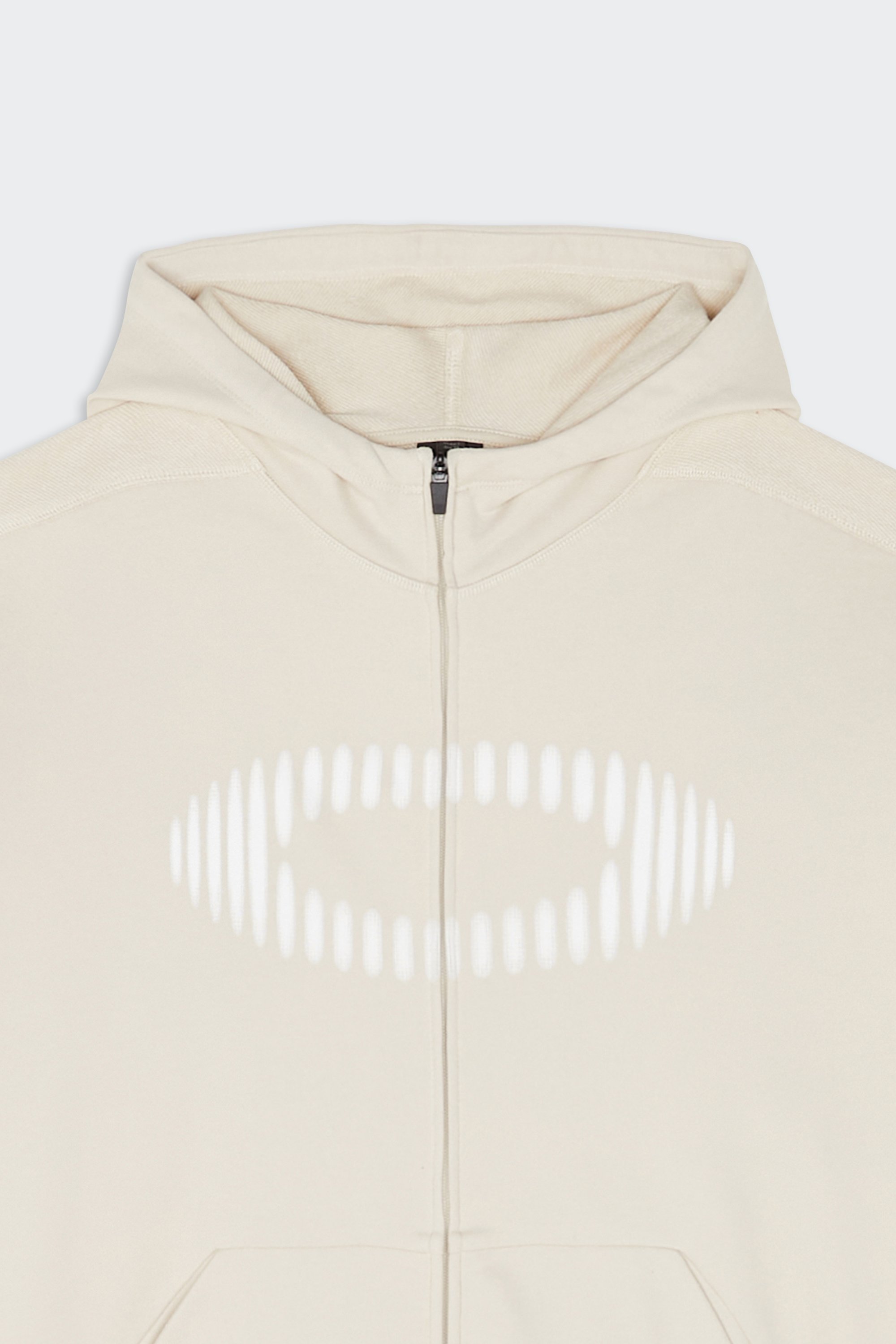 Regular-fit zip-up cotton-blend hoodie with Pony Player | Beige by OAKLEY Regular-fit zip-up cotton-blend hoodie with Pony Player Beige