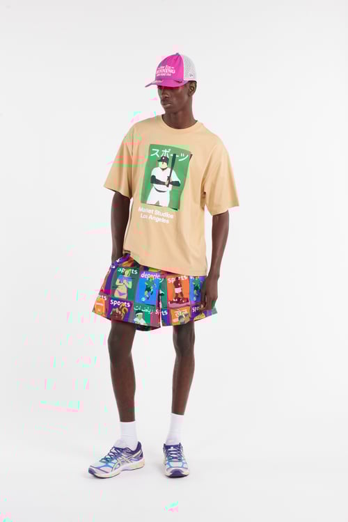 MARKET T-shirt Beige