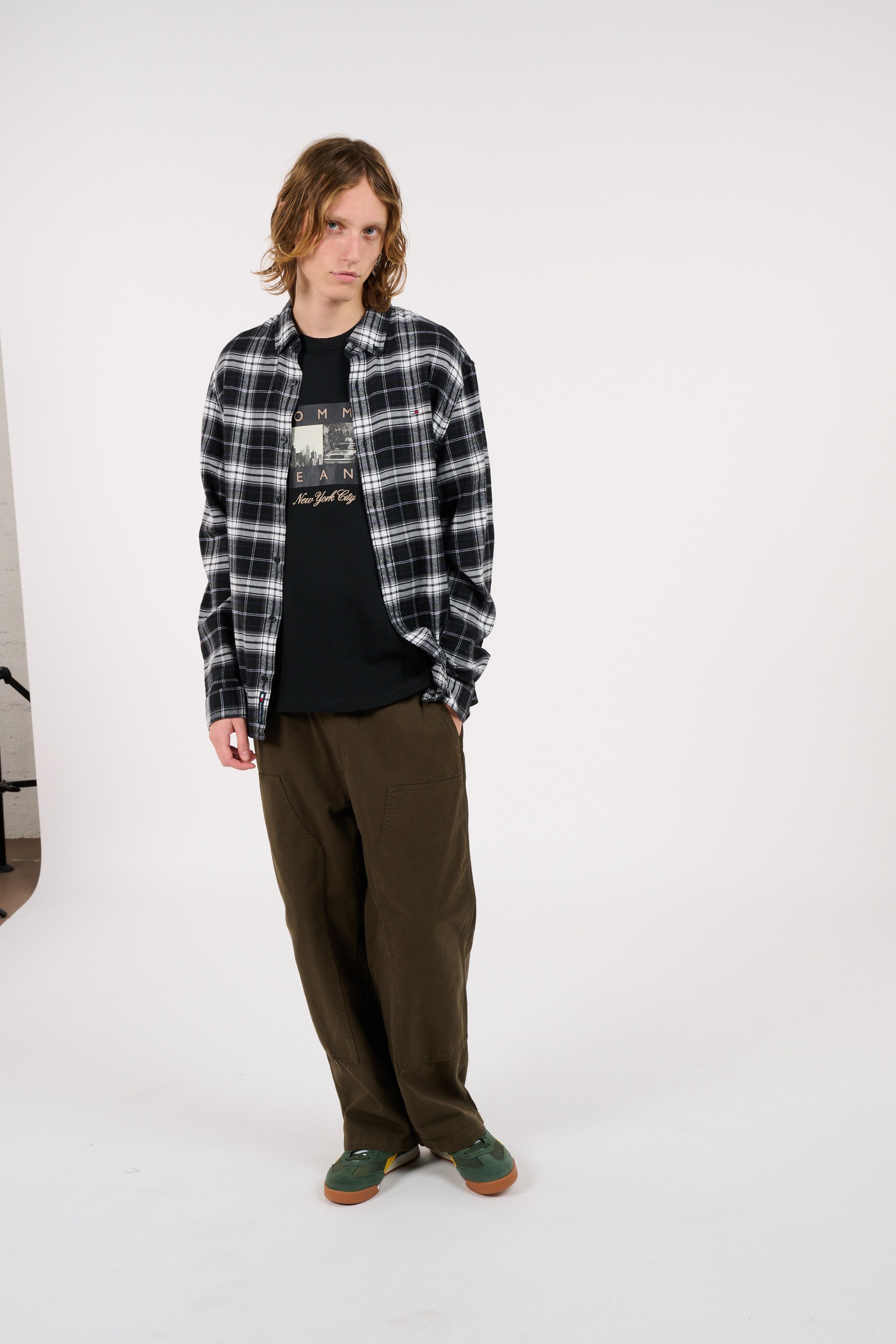 Chemise TOMMY JEANS Noir