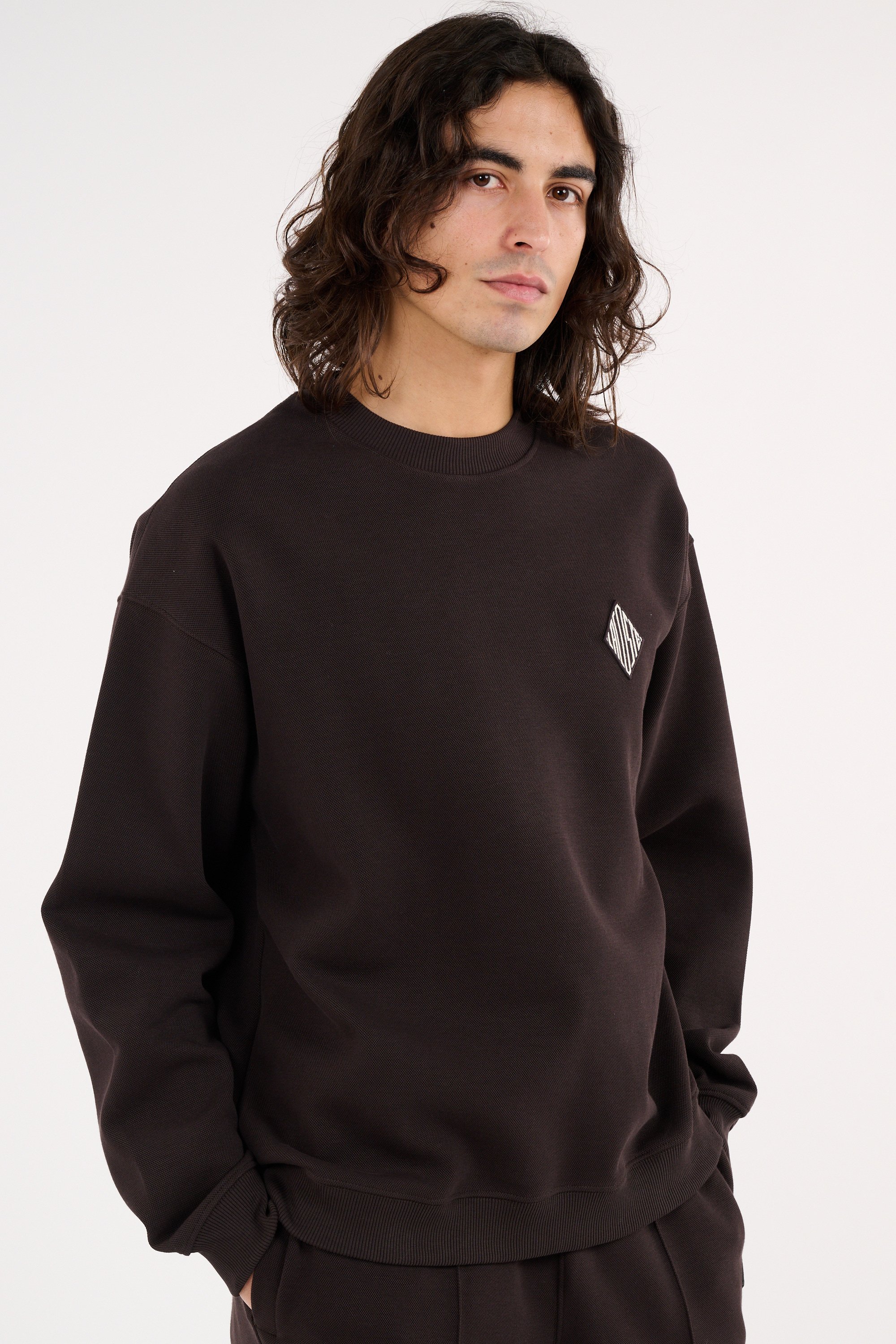 Sweatshirt  Marron