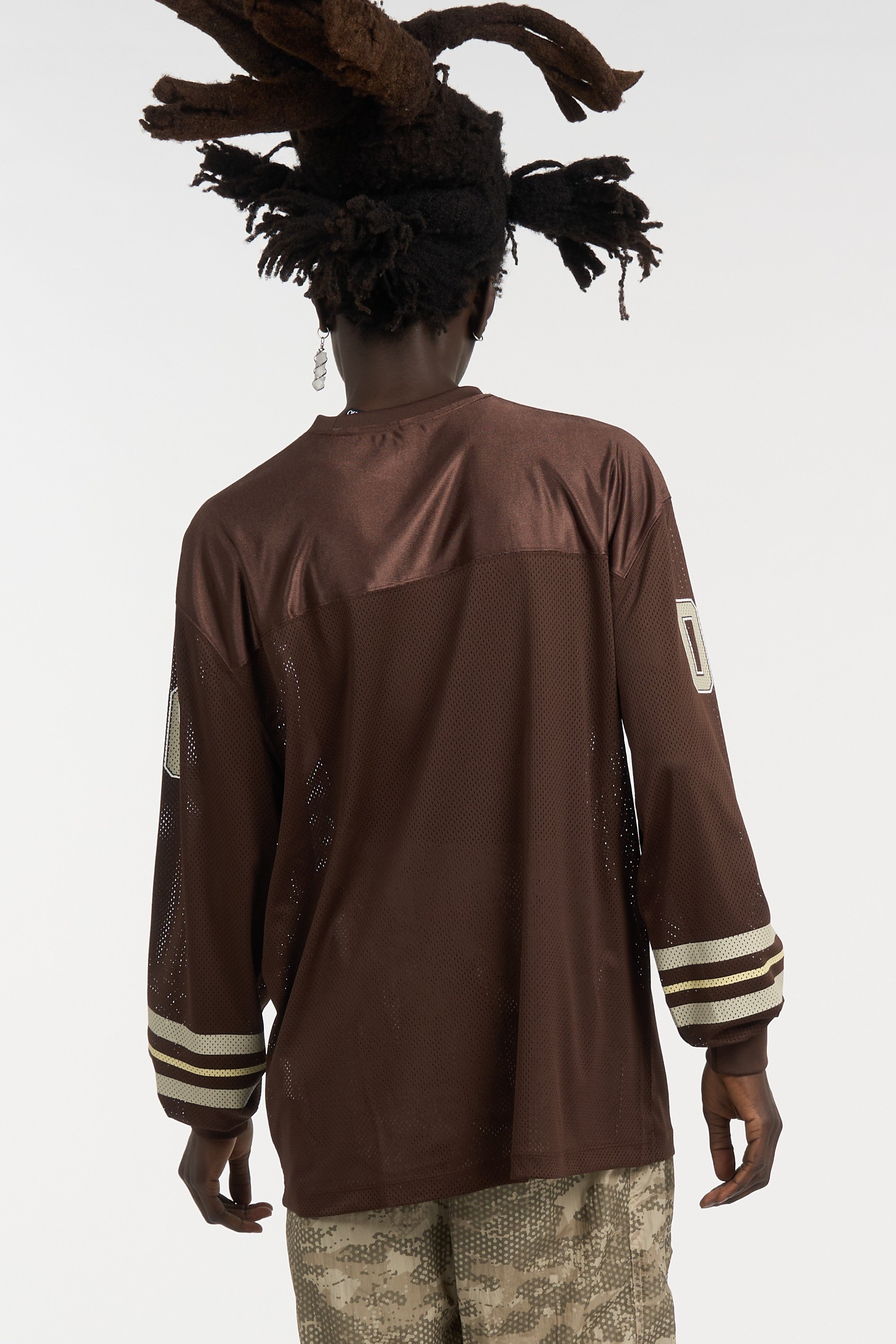 Regular-fit round-neck cotton T-shirt | Brown NO PROBLEMO Men