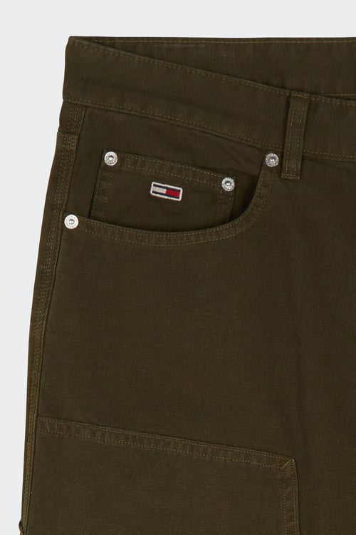 TOMMY JEANS Pantalon Vert