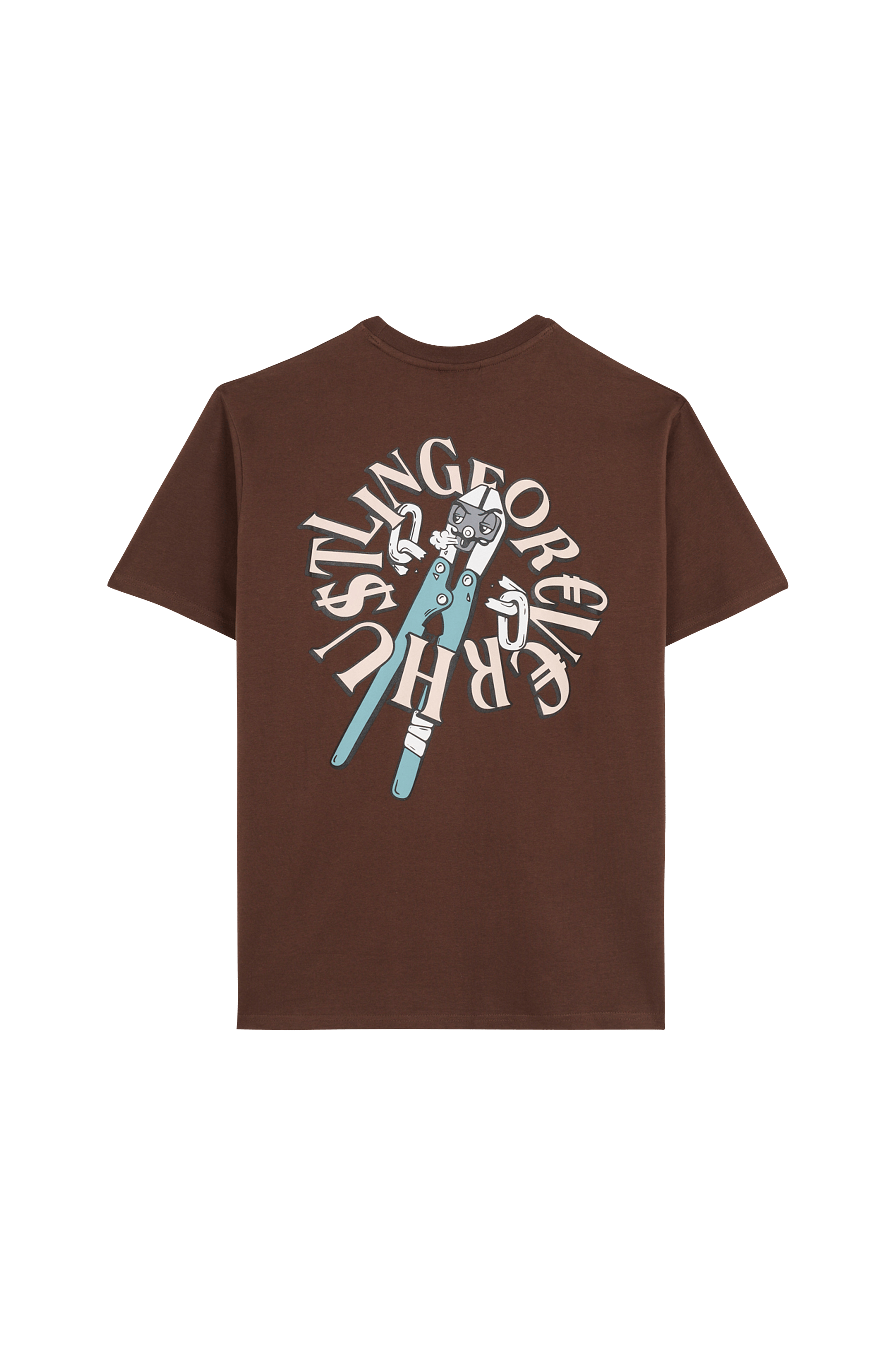 T-shirt Marron