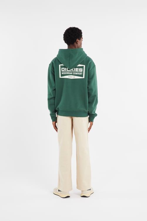 DICKIES Hoodie zippé Vert