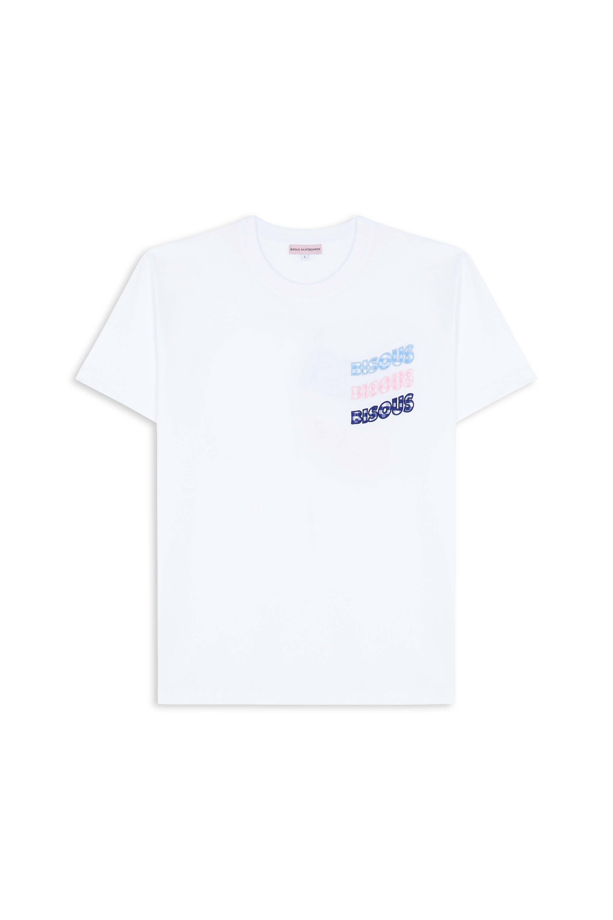 Regular-fit round-neck cotton T-shirt White