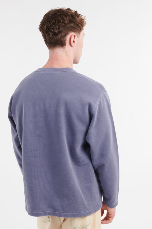 BISOUS SKATEBOARDS Sweatshirt Bleu