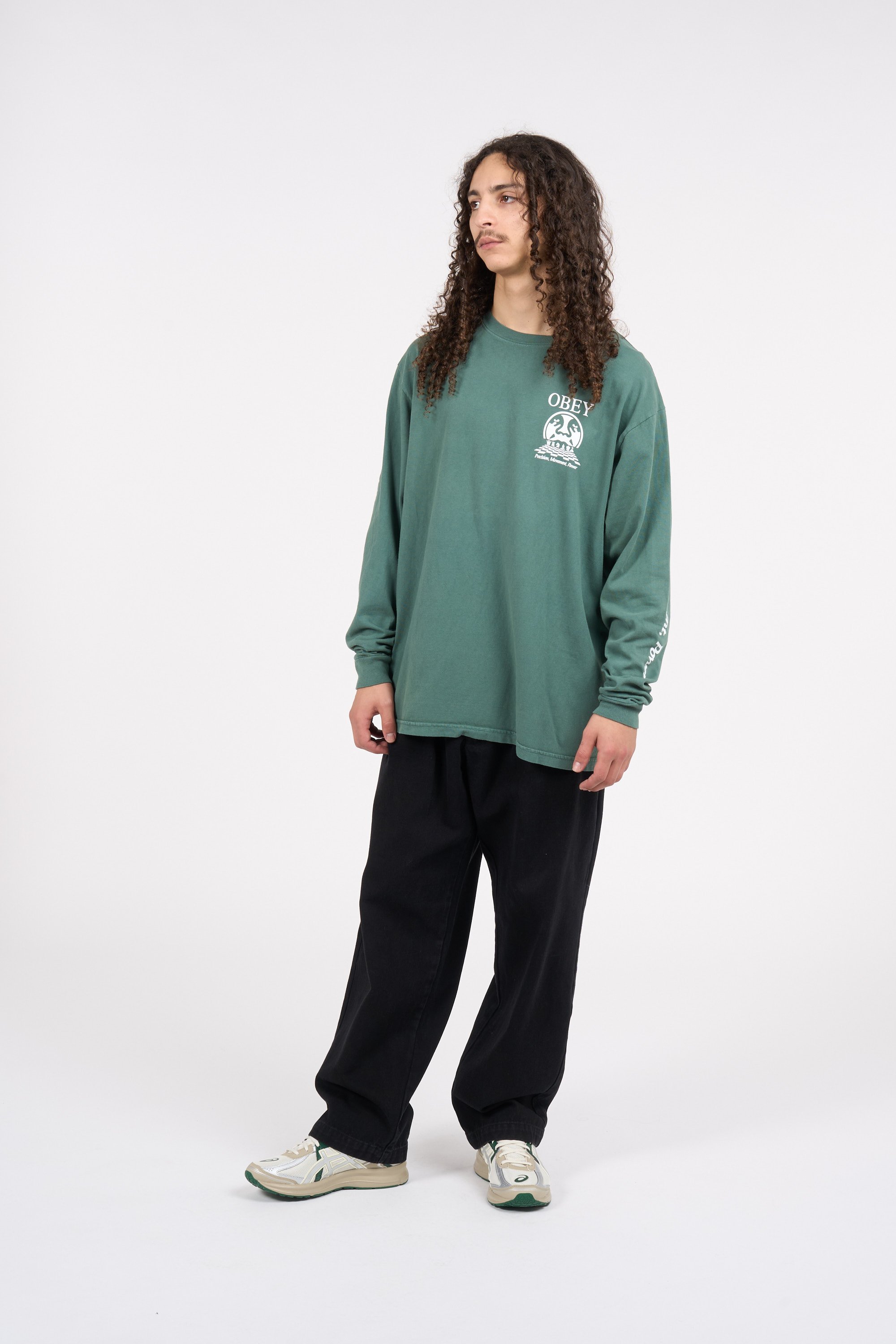 T-shirt OBEY Vert