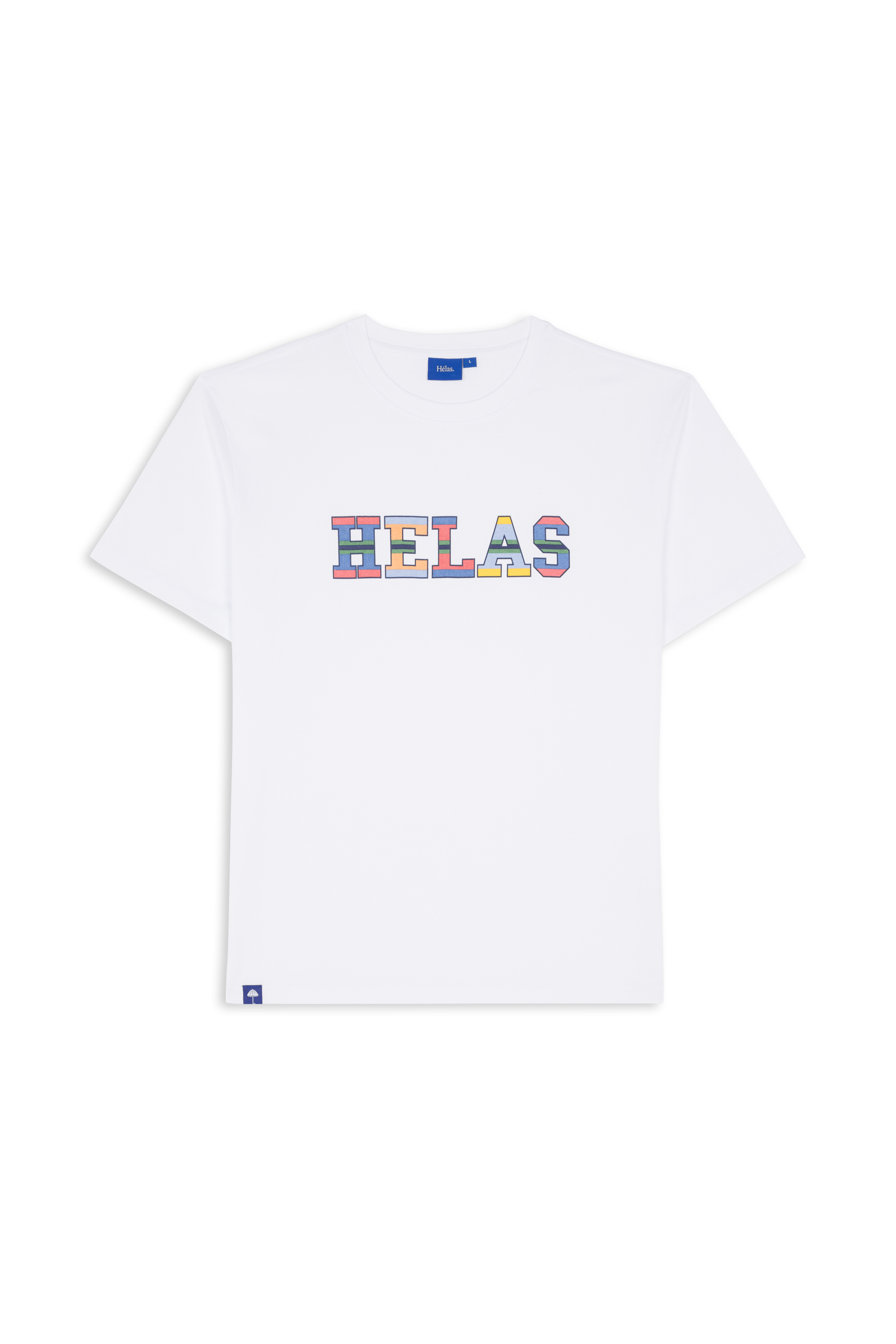 Regular-fit round-neck cotton T-shirt White