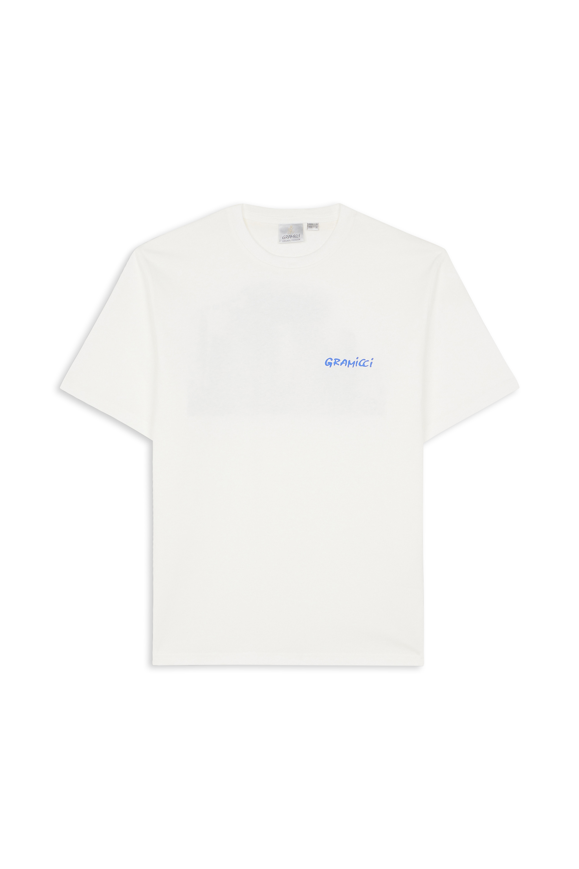 Regular-fit round-neck cotton T-shirt White