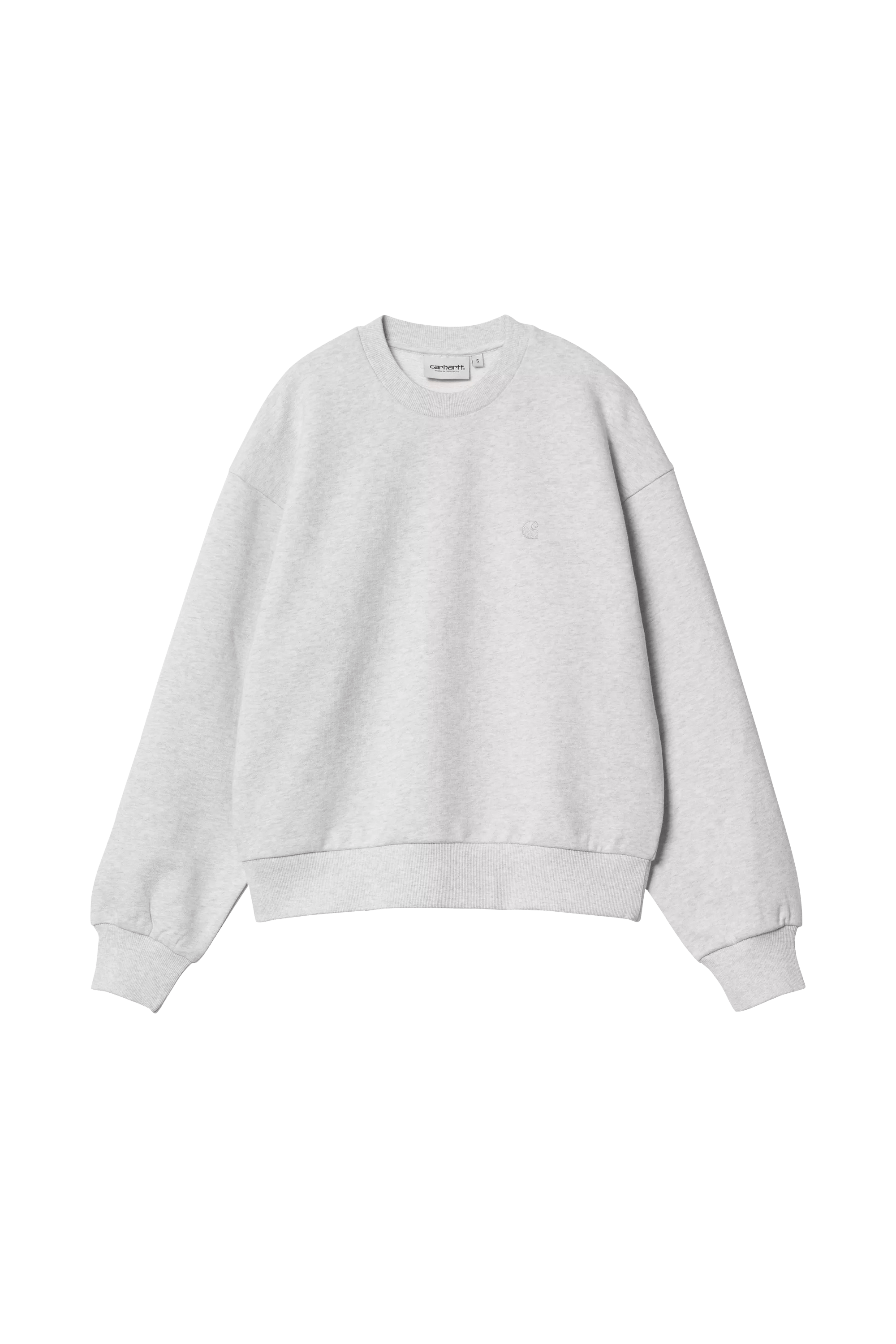 Sweatshirt W' CASEY Ash heather - silver