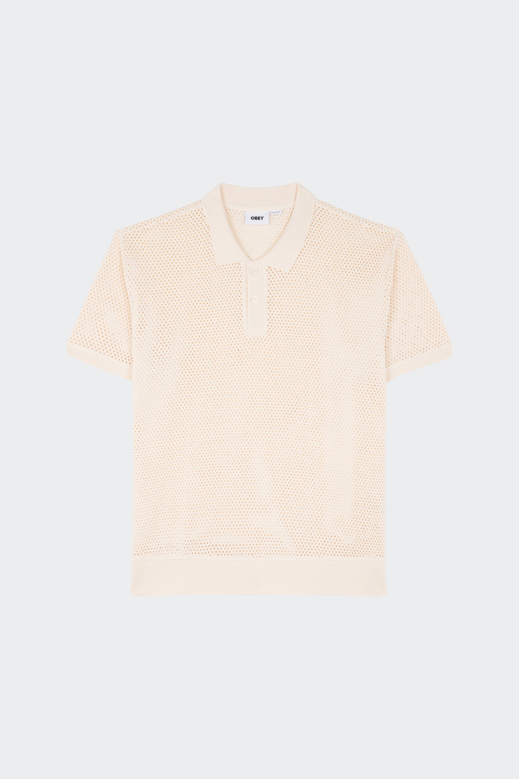 Polo shirt | Beige by OBEY Polo shirt Beige