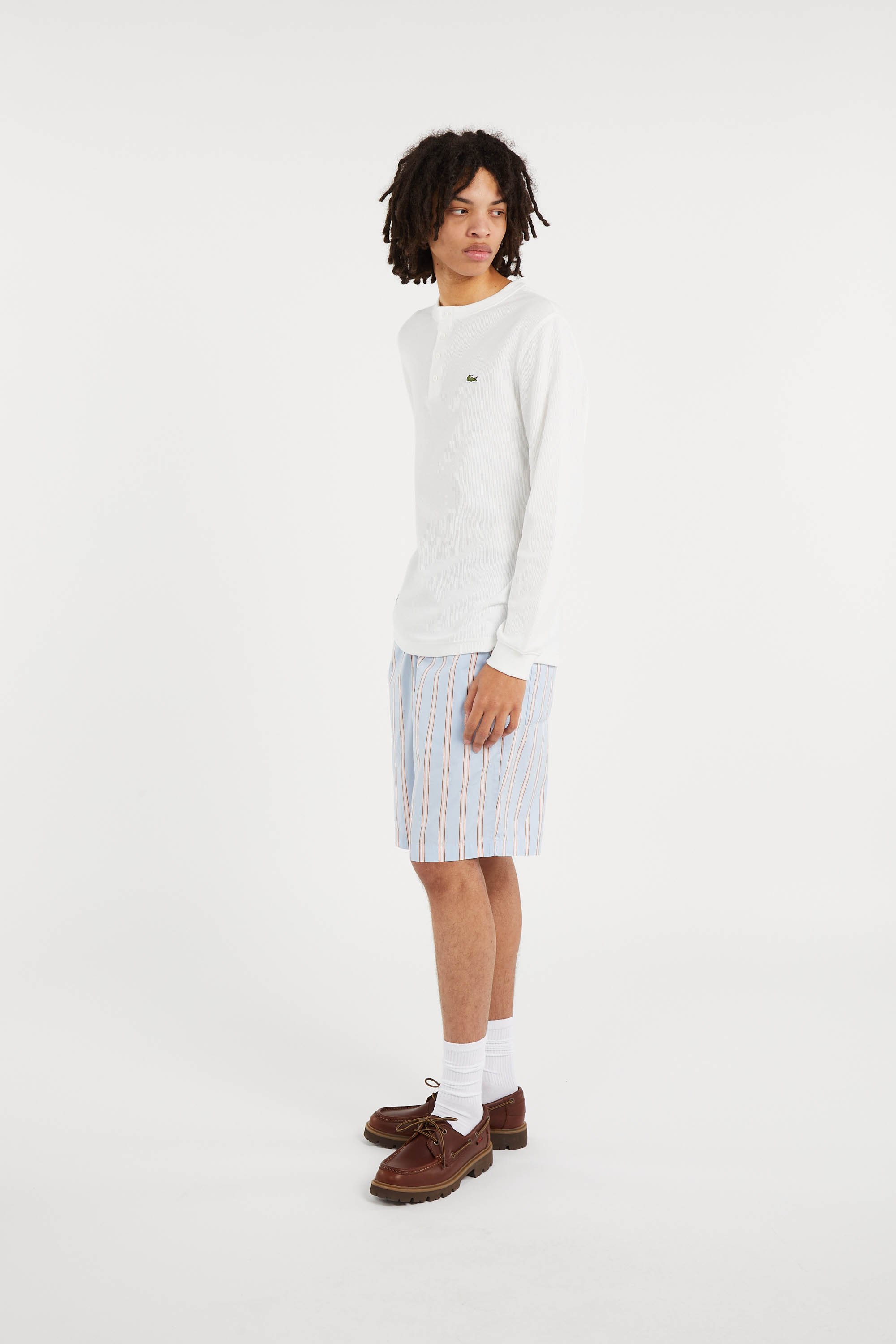 Short LACOSTE Bleu