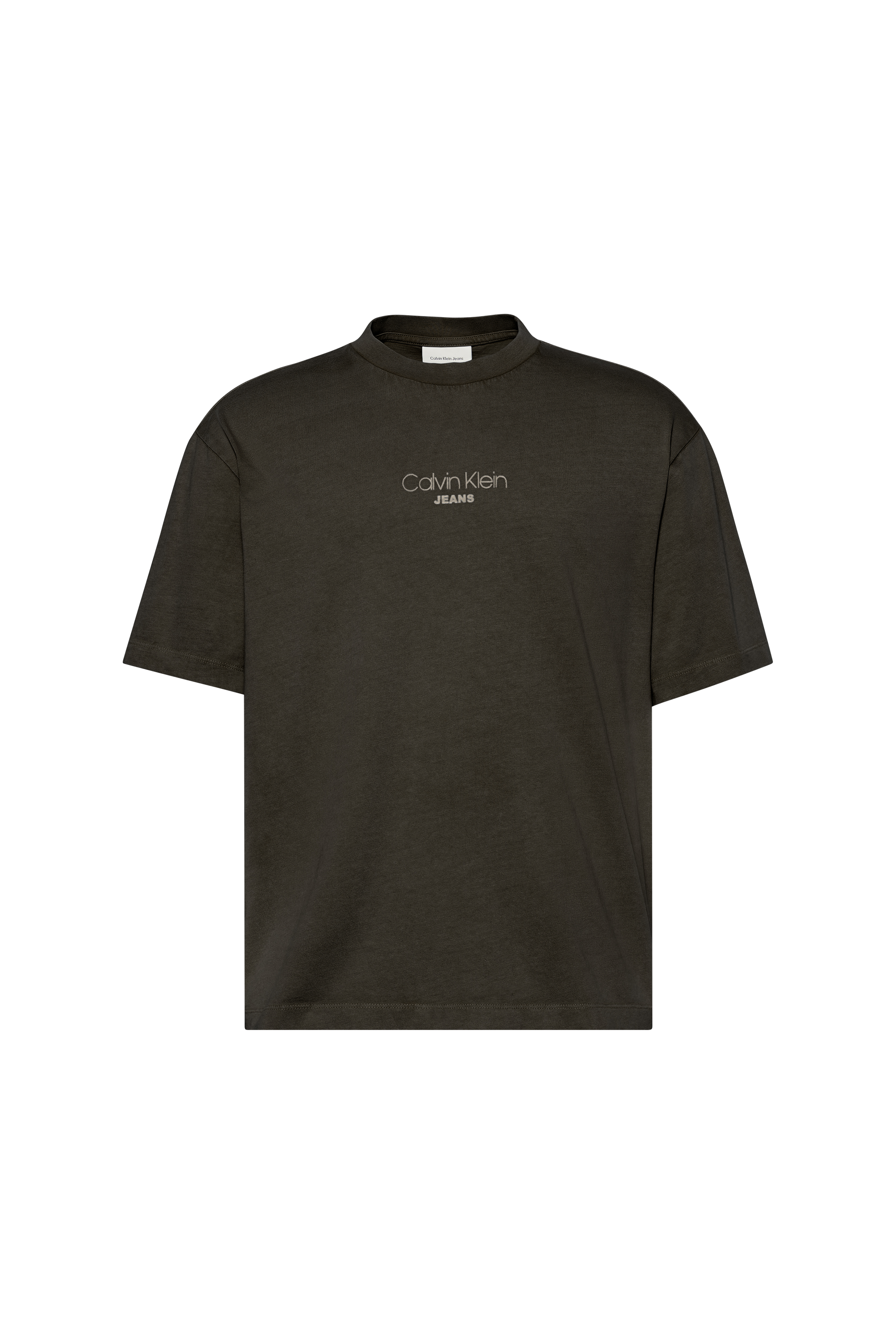 T-shirt ACID WASH 20S Dark coffee