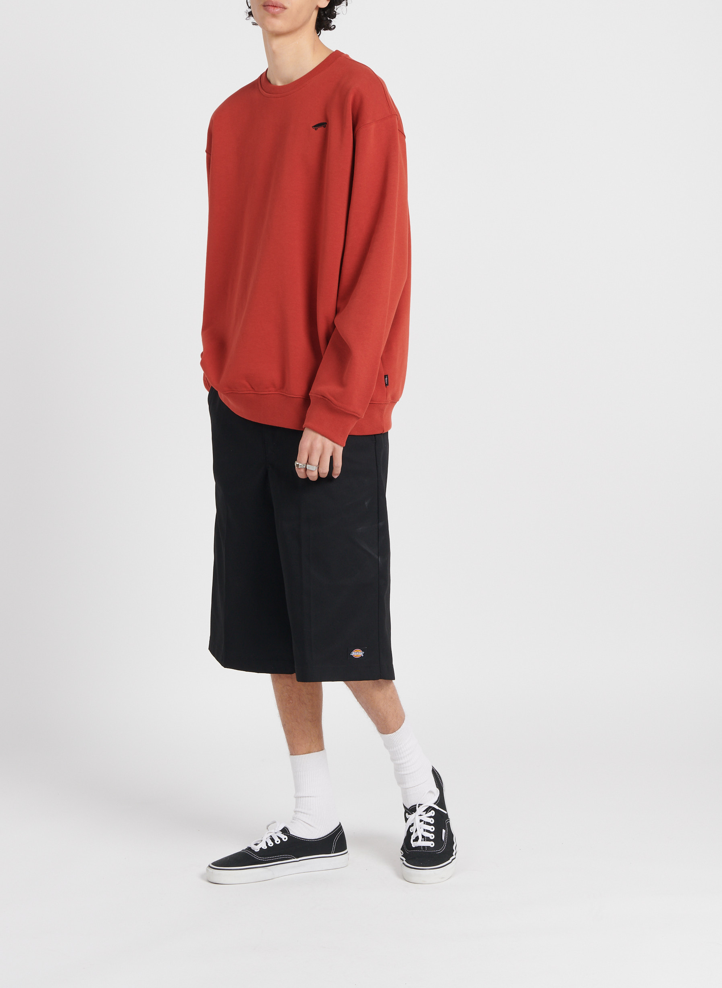Sweatshirt VANS Rouge