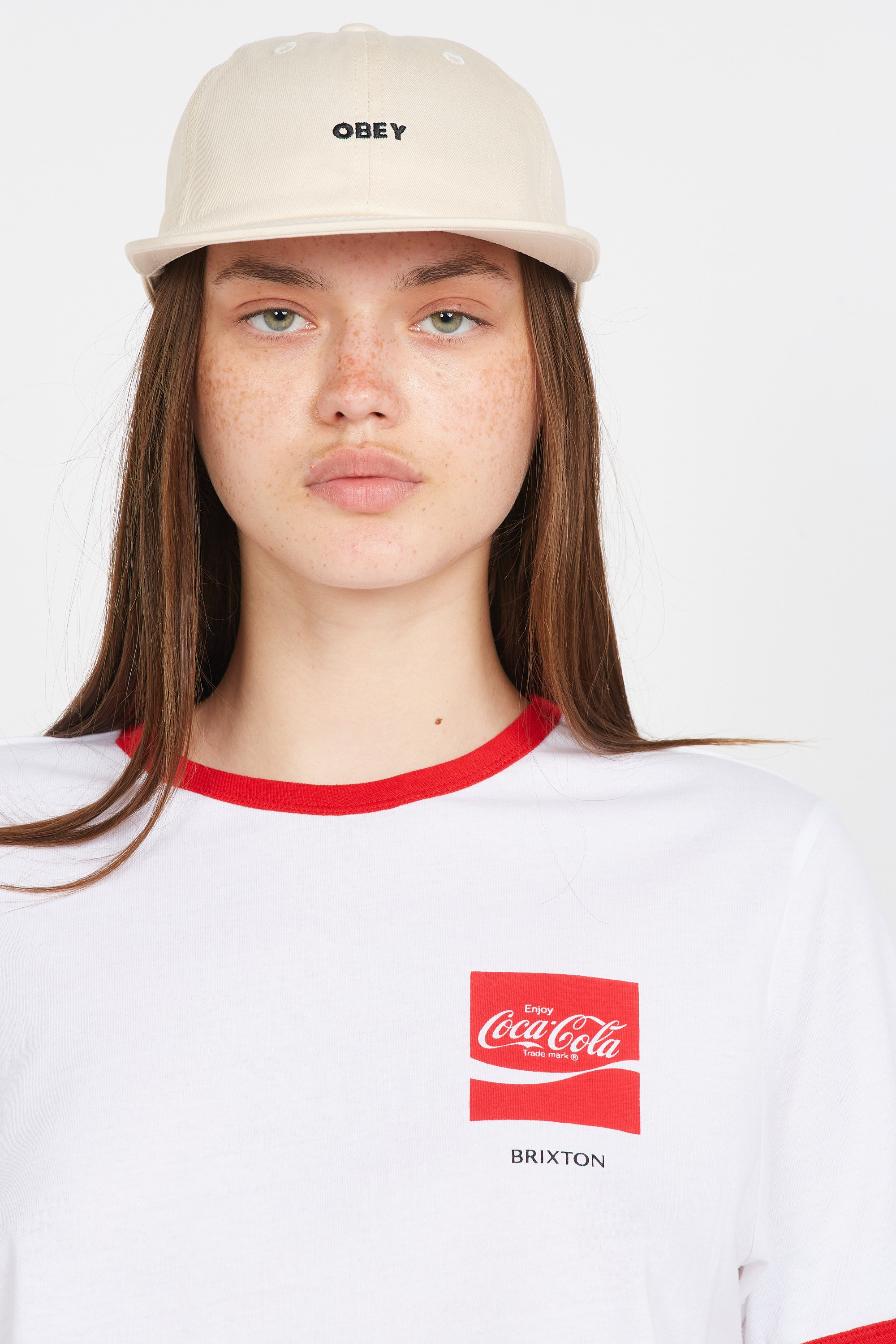 casquette OBEY Beige