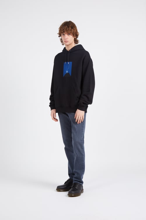 WASTED Hoodie Noir