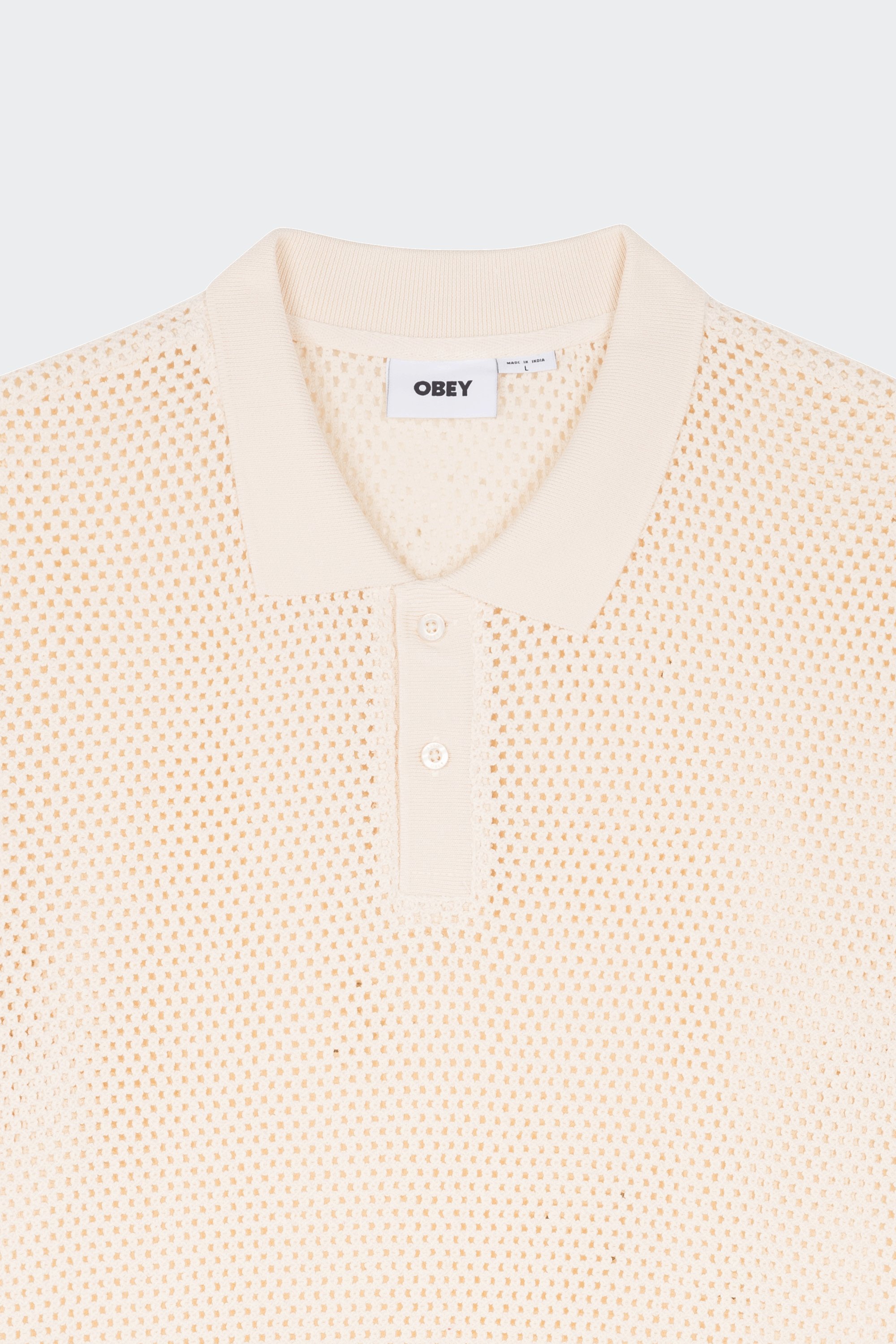 Polo shirt | Beige by OBEY Polo shirt Beige
