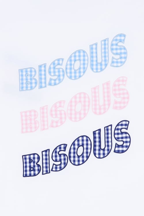 BISOUS SKATEBOARDS T-shirt Blanc