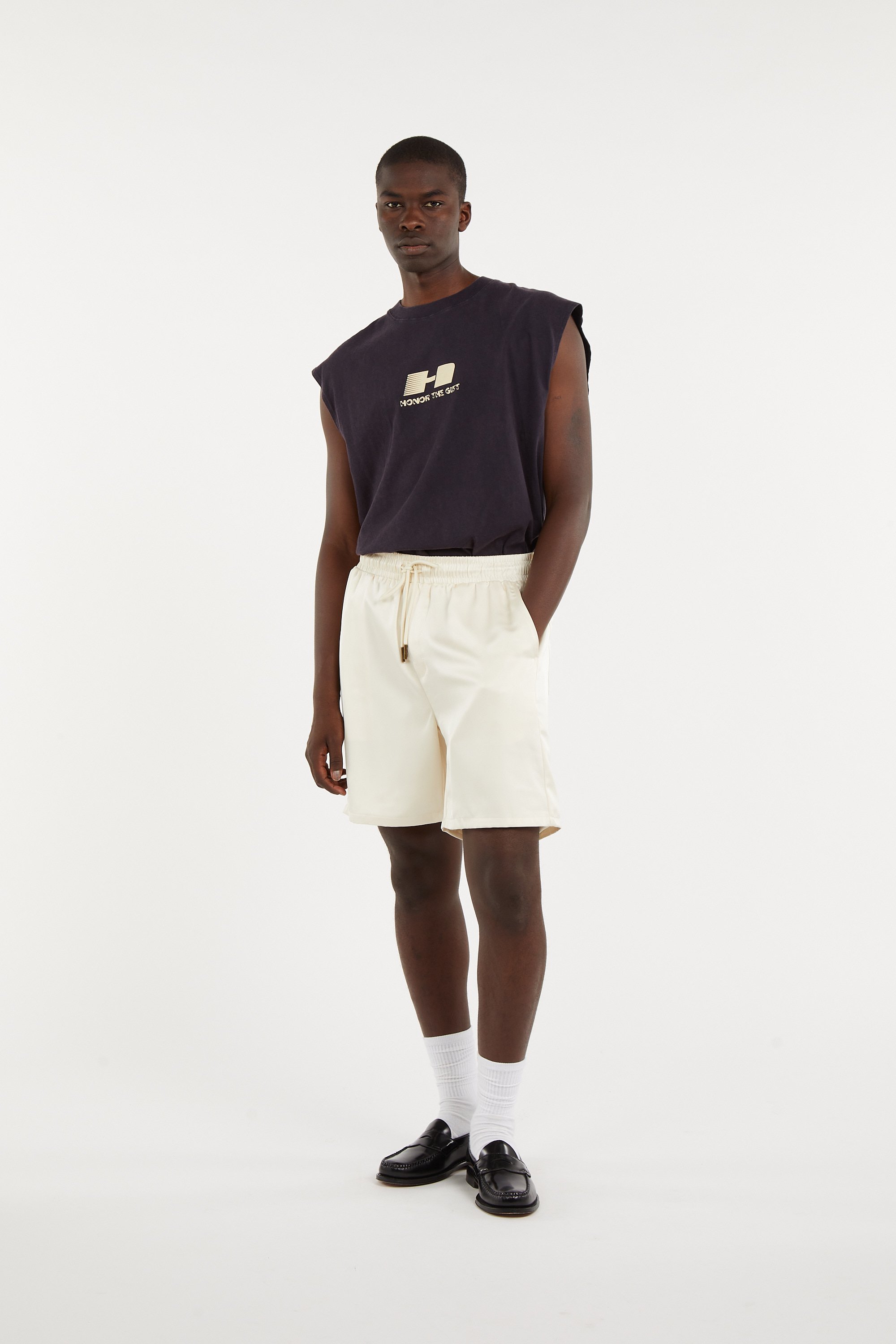 T-shirt en coton | Bleu HONOR THE GIFT Homme
