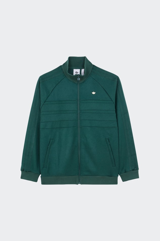 Mens green adidas jacket sales