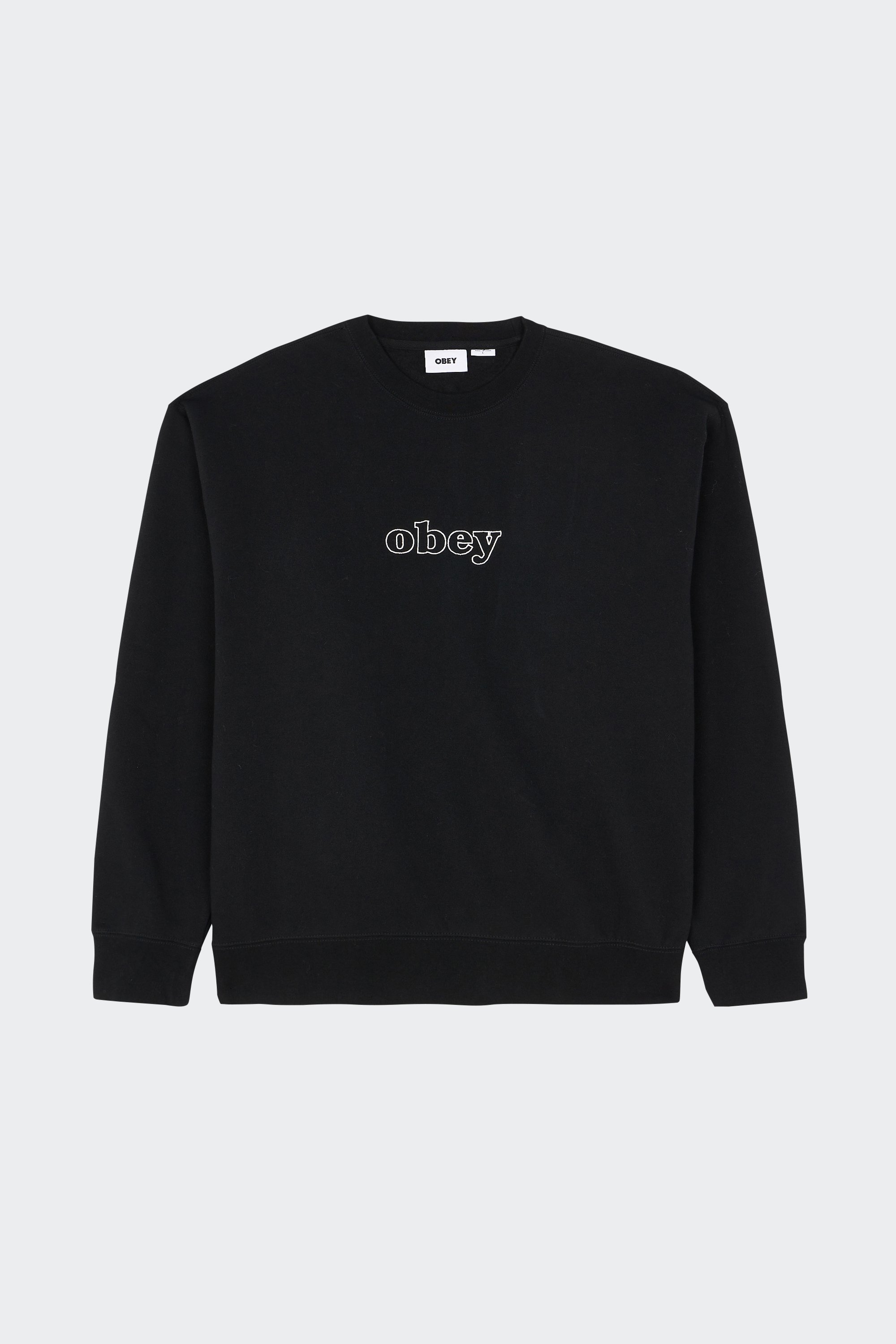 sweatshirt | Black by OBEY sweatshirt Black