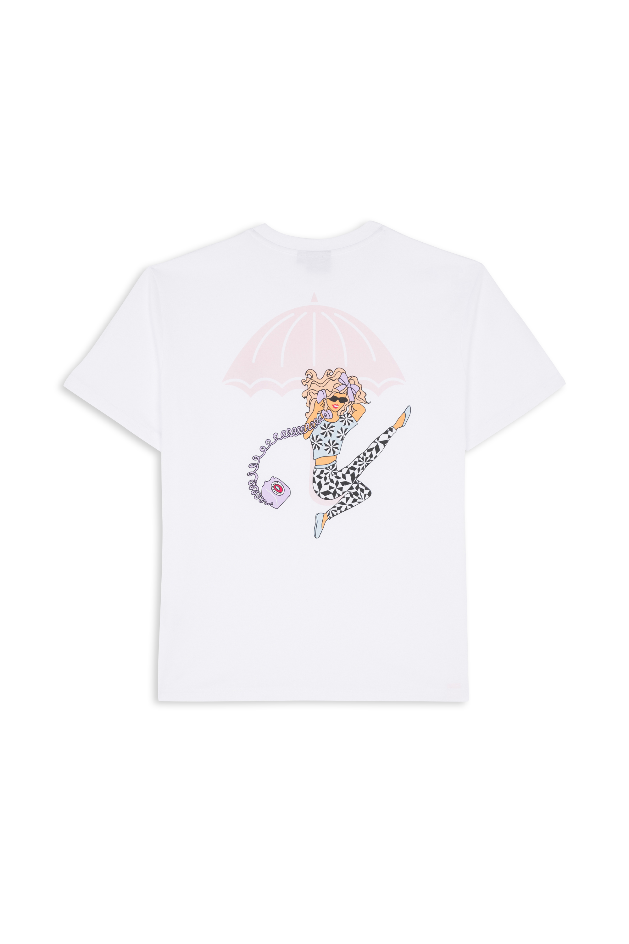 Regular-fit round-neck cotton T-shirt White