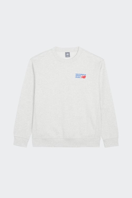 NEW BALANCE Sweatshirt Gris