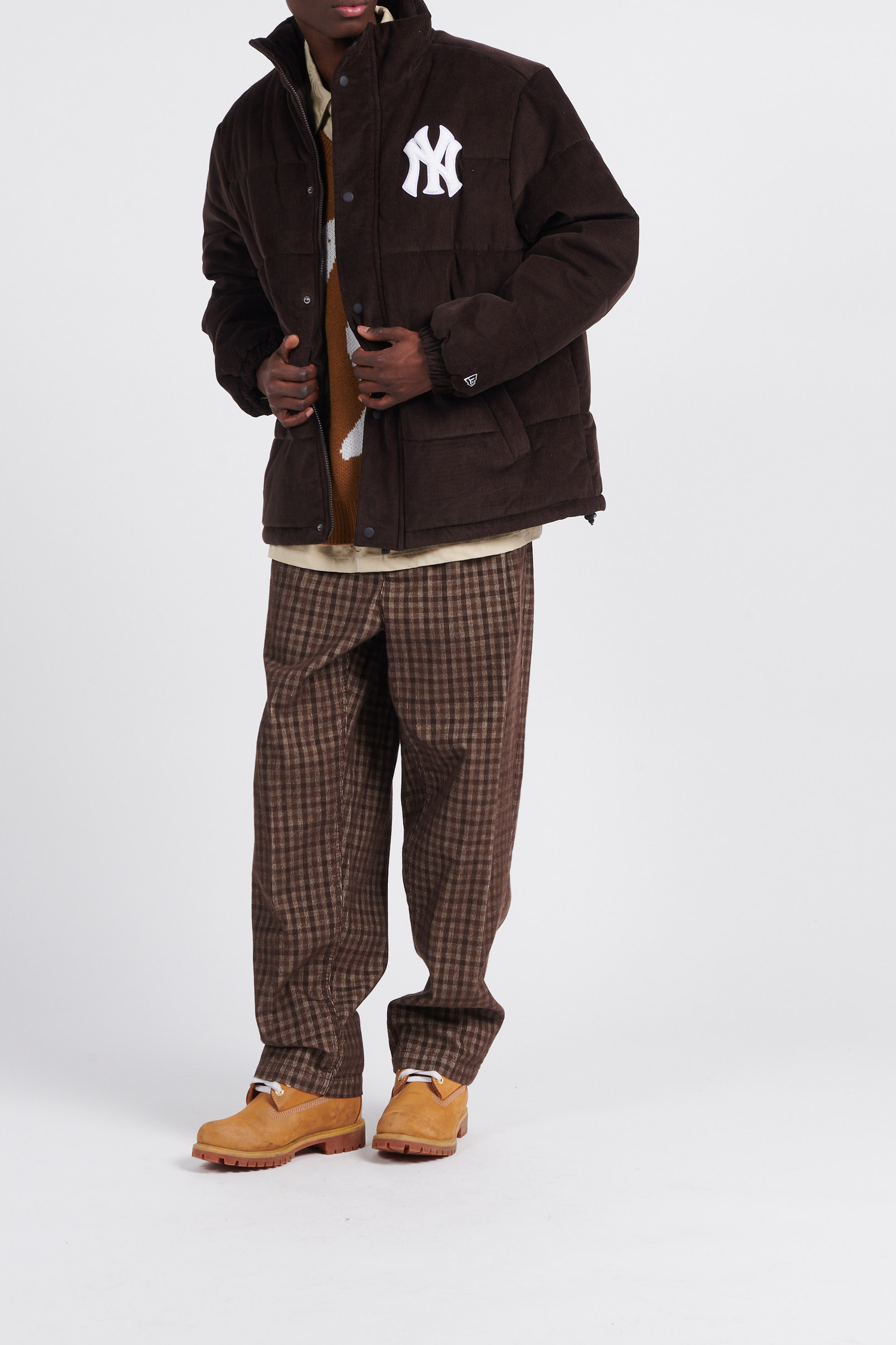 Doudoune  NEW ERA Marron