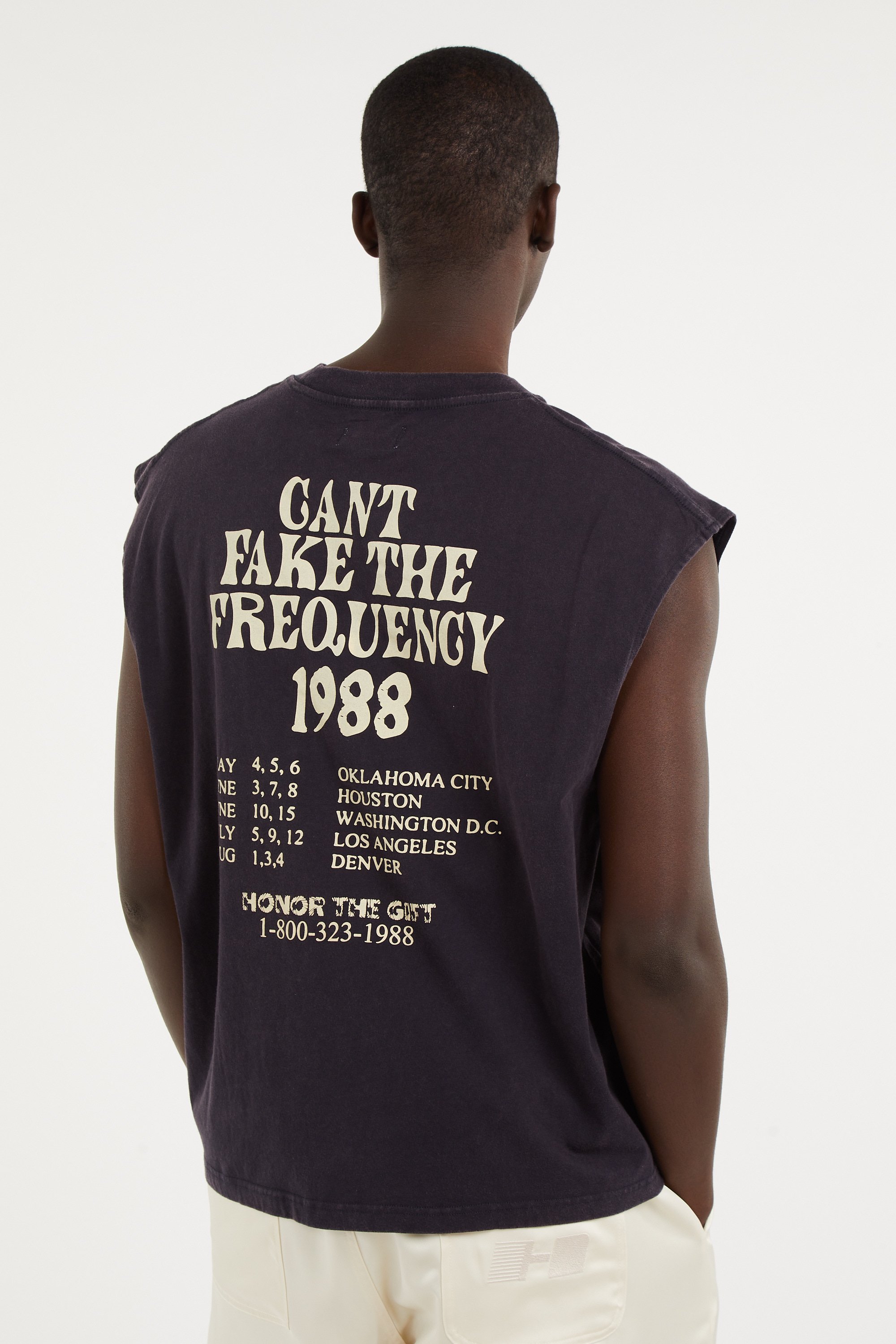 T-shirt en coton | Bleu HONOR THE GIFT Homme