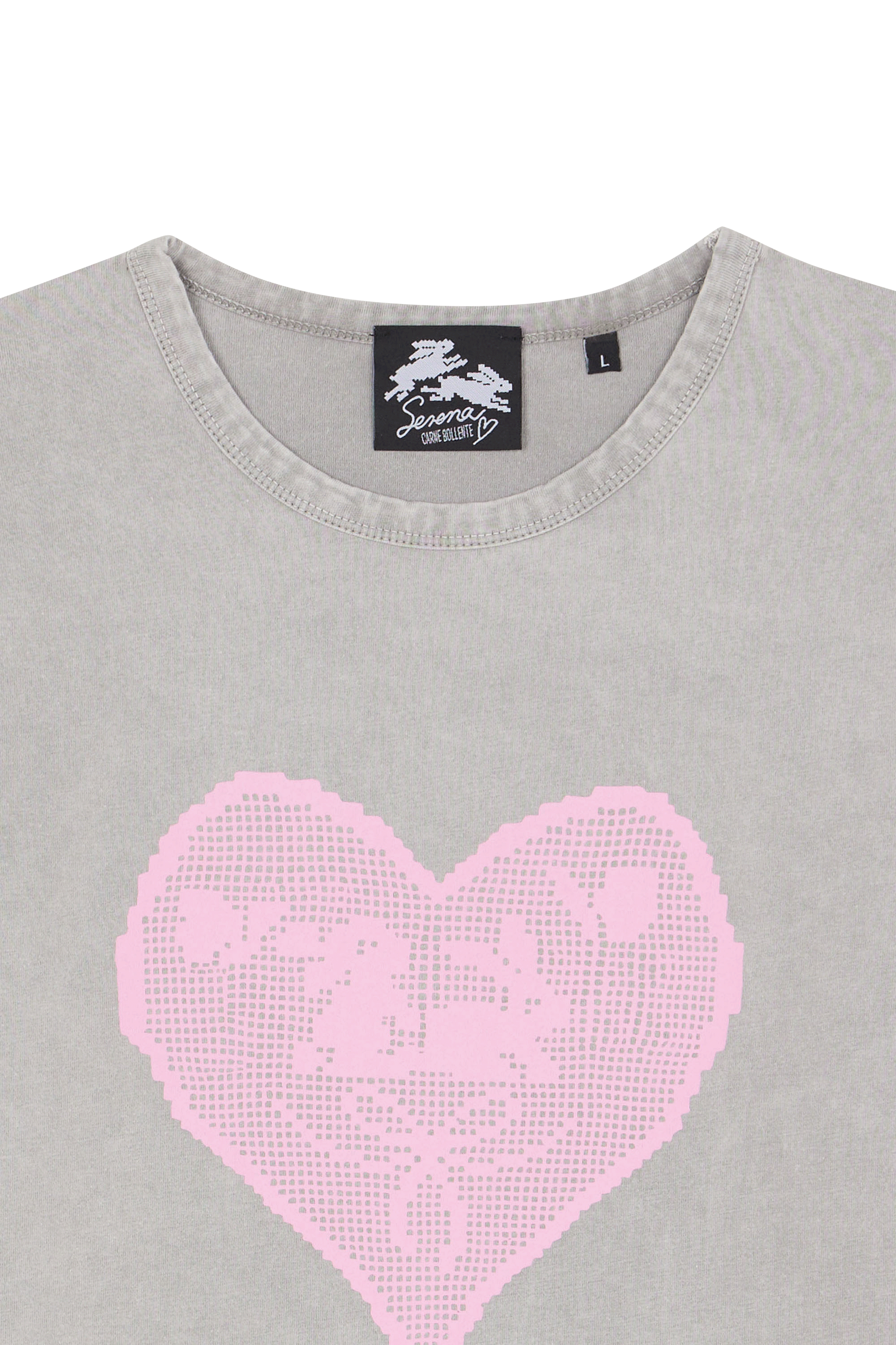 T-shirt CARNE BOLLENTE Gris
