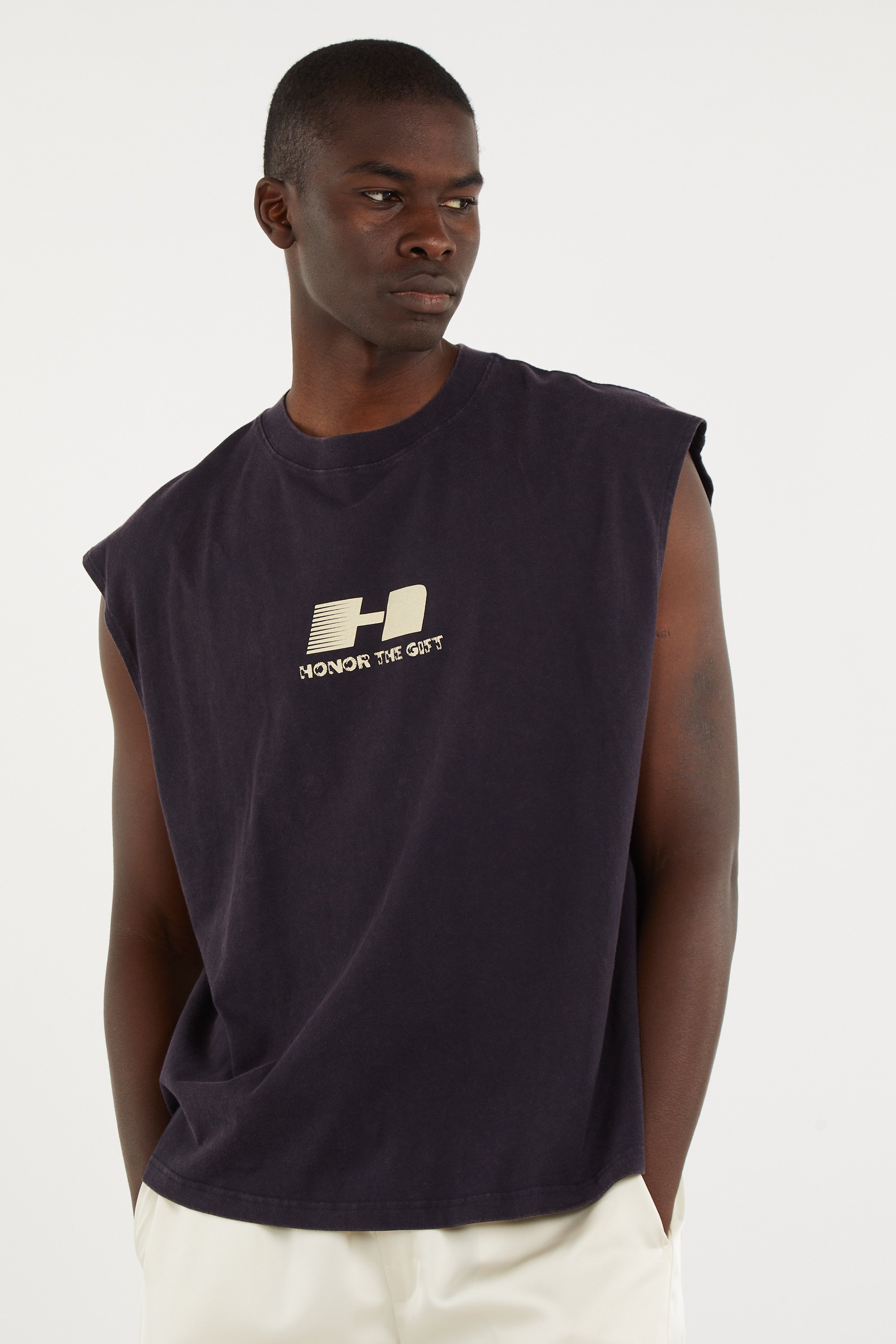 T-shirt en coton | Bleu HONOR THE GIFT Homme