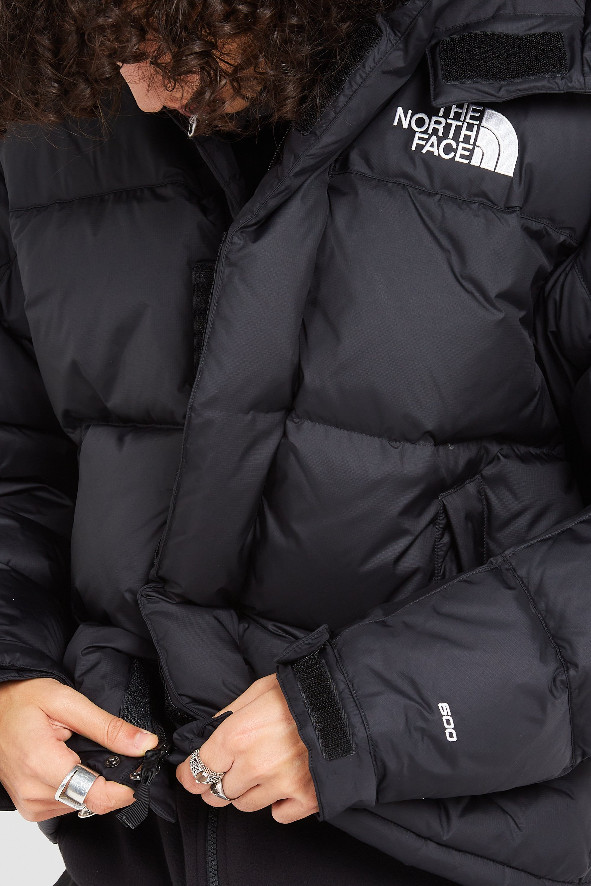 Lightweight quilted padded jacket with high neck | Black THE NORTH FACE Men