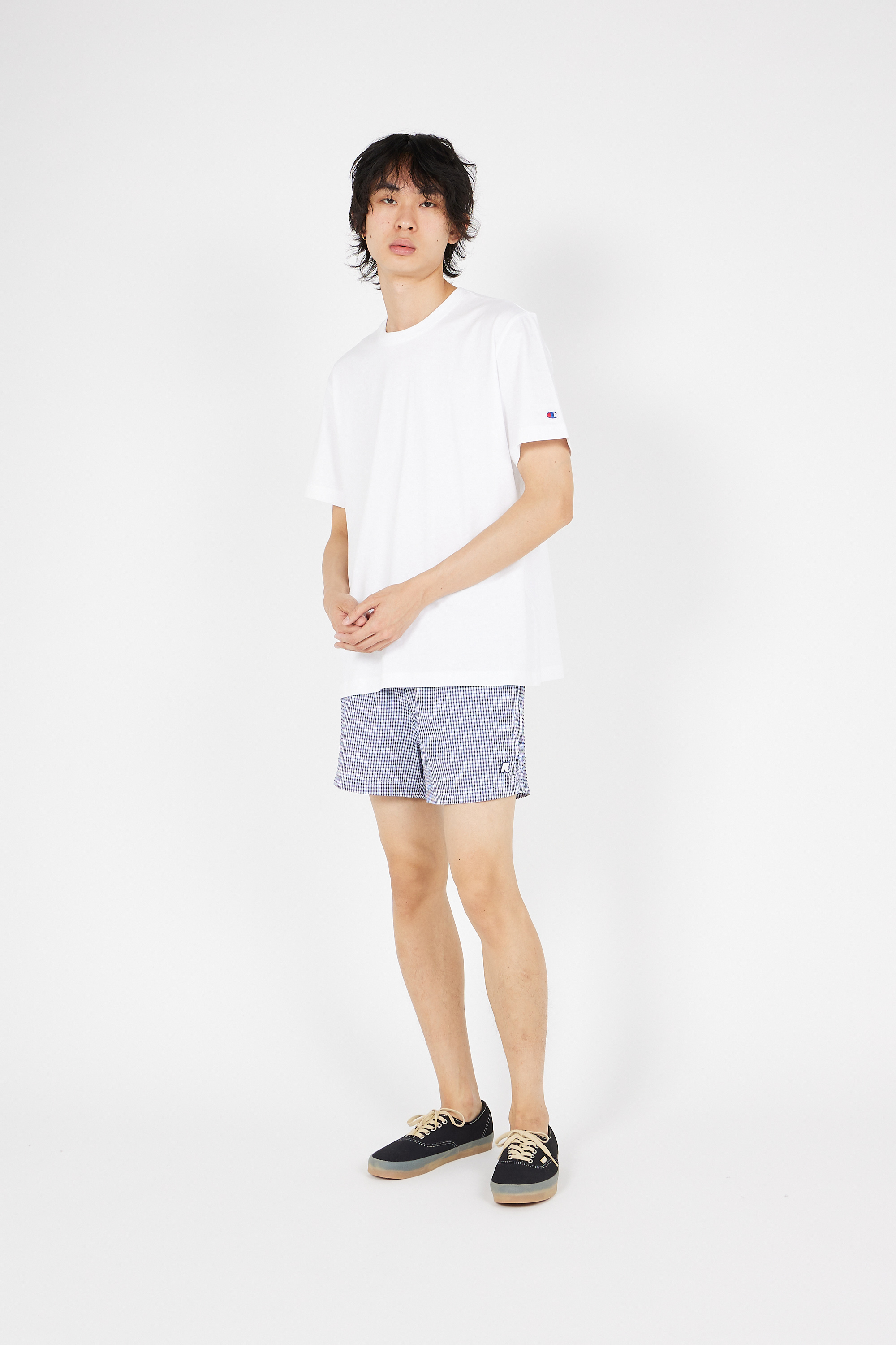 Short de bain Bleu