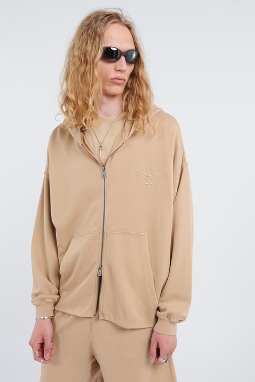 NEW ERA Hoodie zippé Jaune