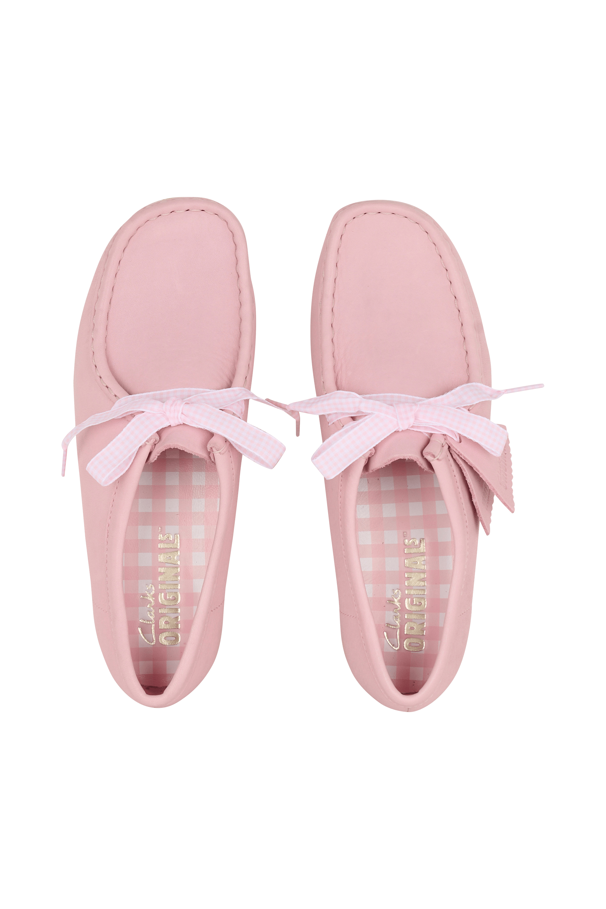 Lace-up shoes CLARKS ORIGINALS Pink