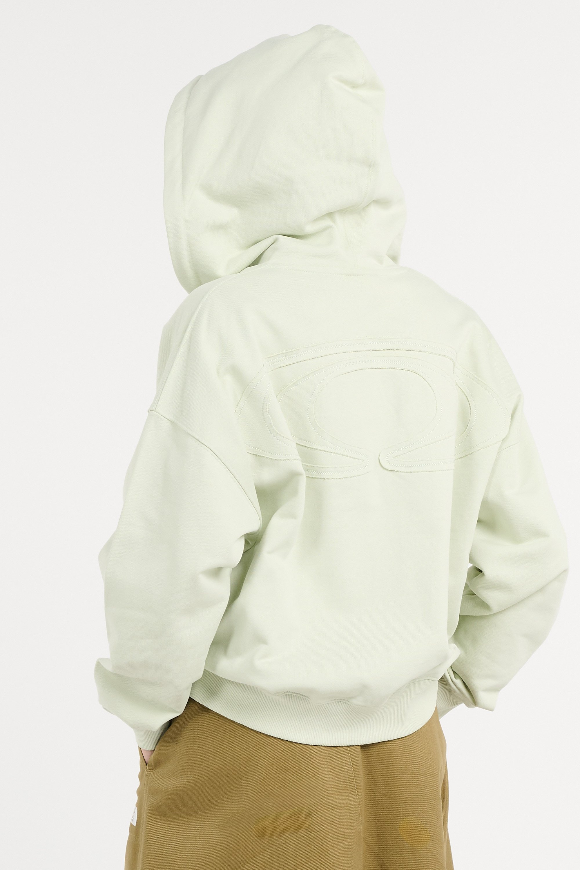 Hoodie zippé | Vert RAINS Femme