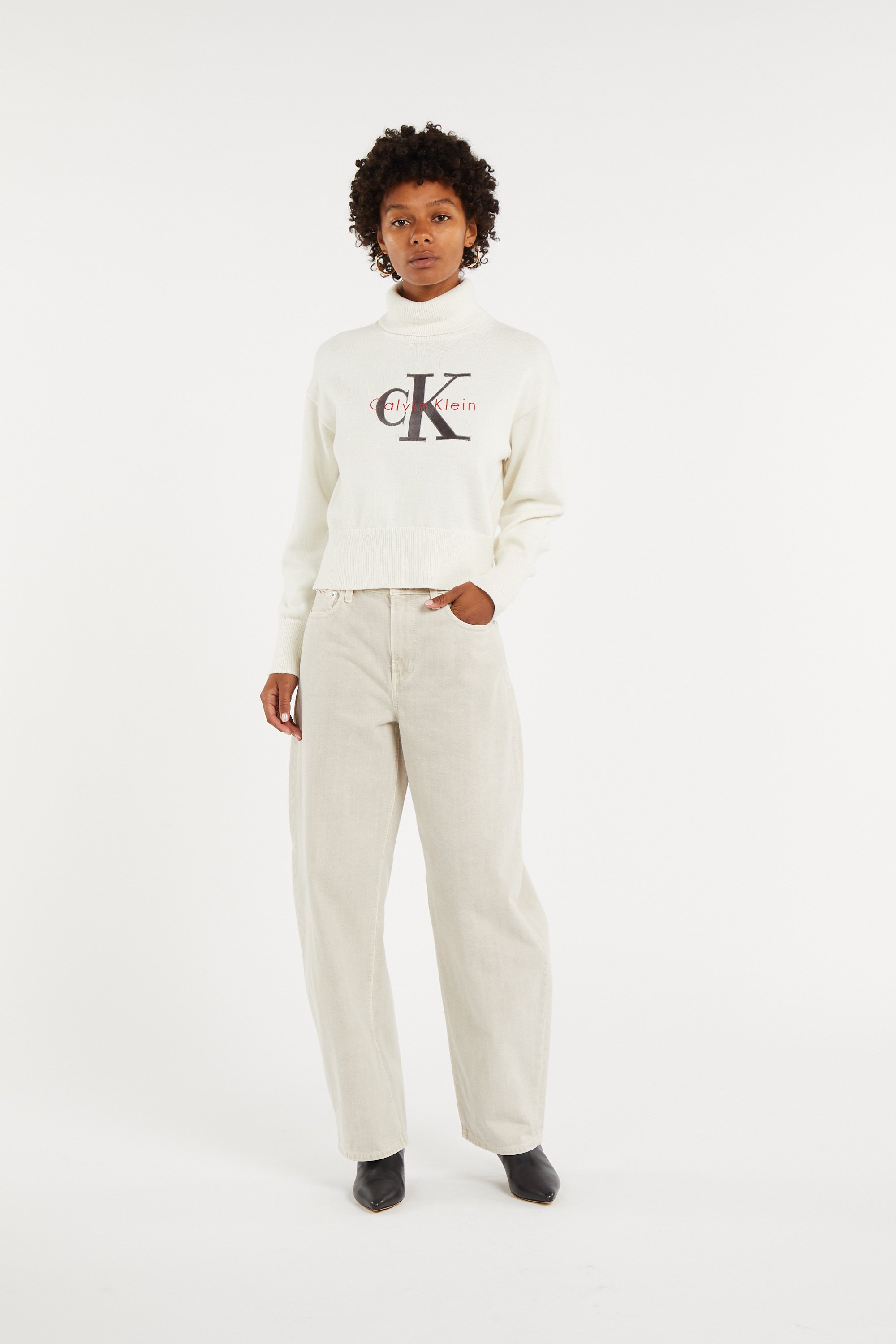 Pull CALVIN KLEIN Blanc