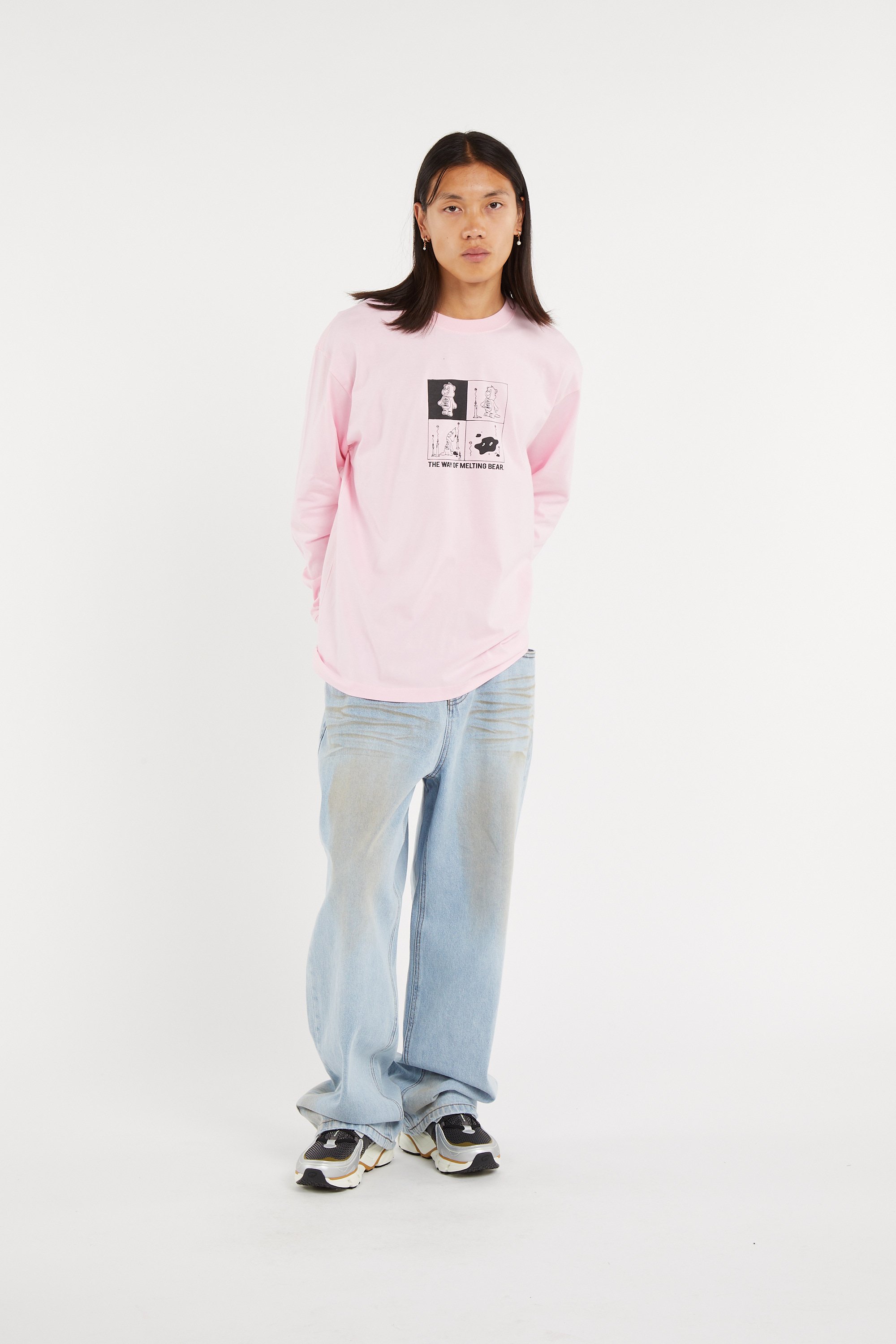 T-shirt LOST MANAGEMENT CITIES Rose