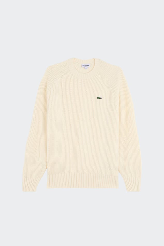 Pull Blanc Lacoste Homme Citadium