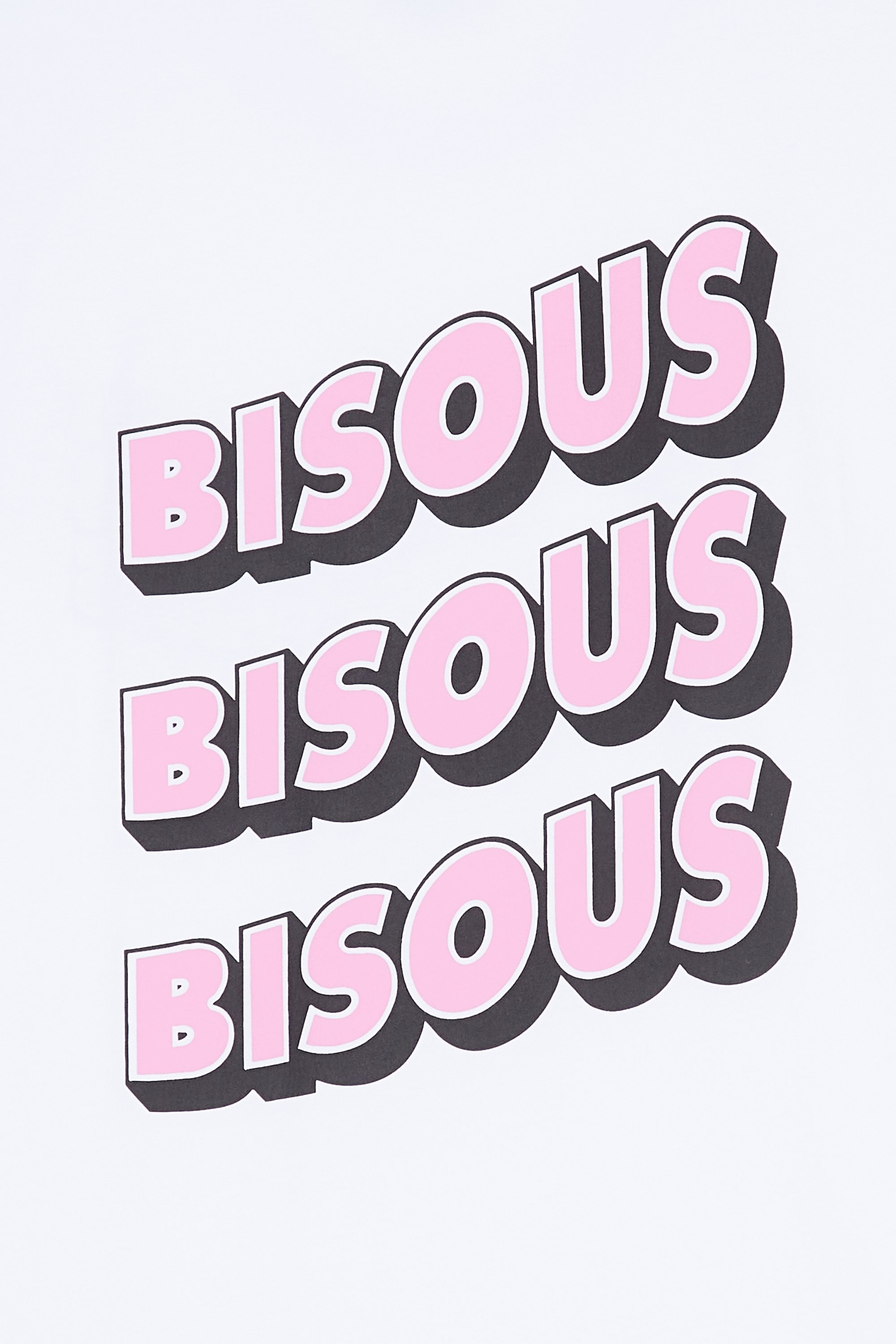 Regular-fit round-neck cotton T-shirt | White by BISOUS SKATEBOARDS Regular-fit round-neck cotton T-shirt White