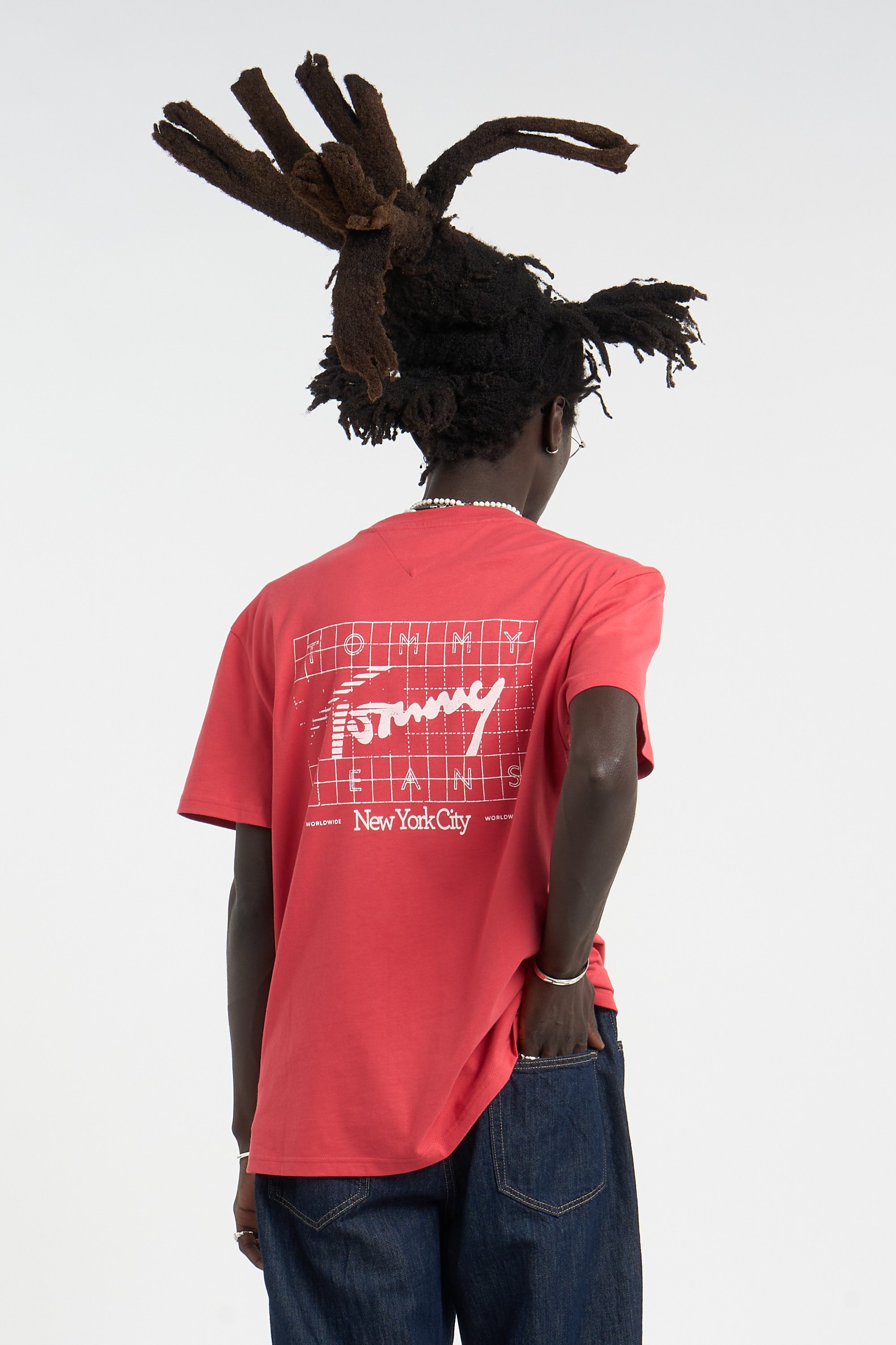 T-shirt | Rouge TOMMY JEANS Homme