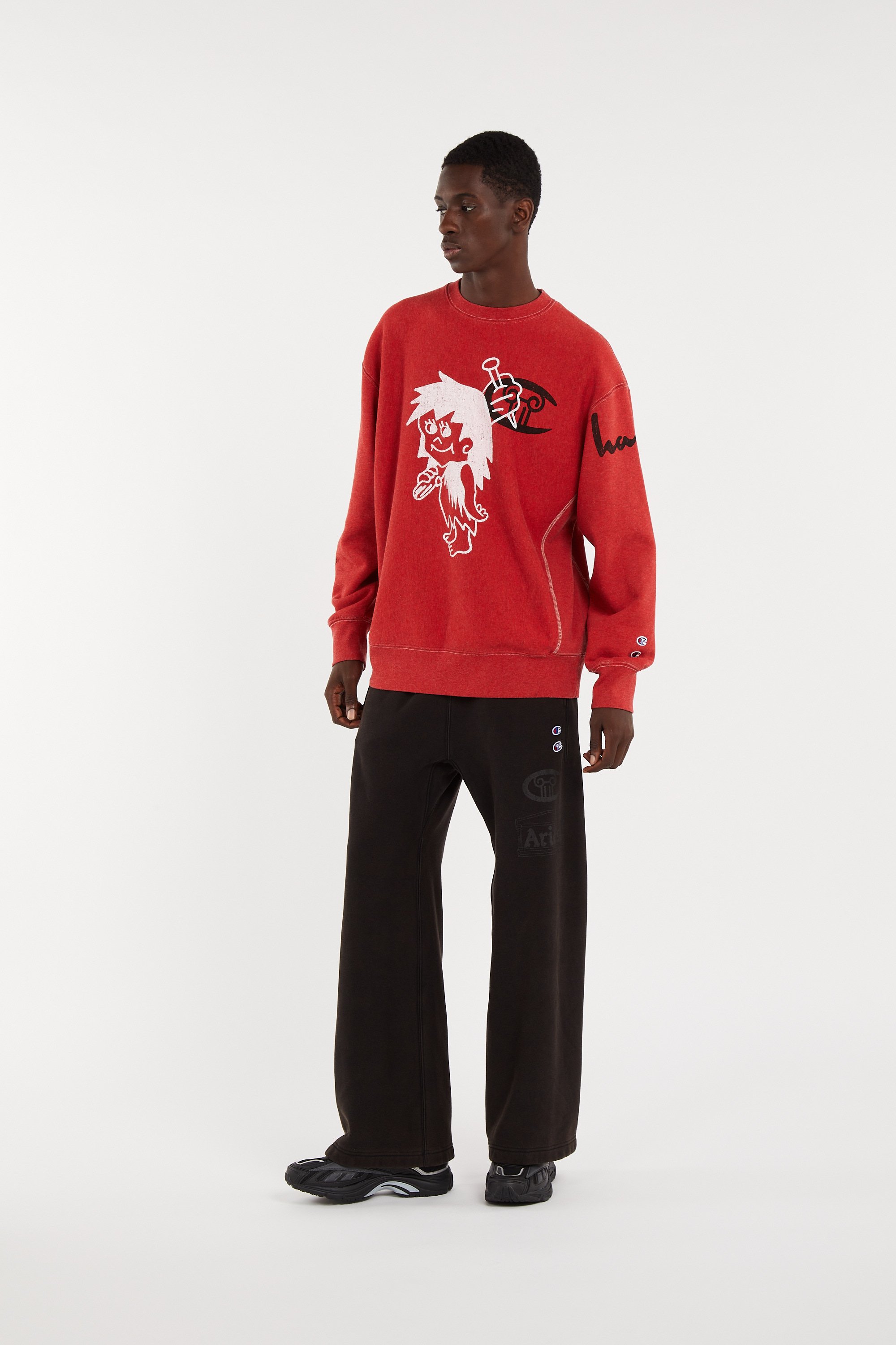 Hoodie CHAMPION Red