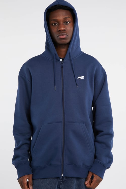 NEW BALANCE  Hoodie zippé Bleu