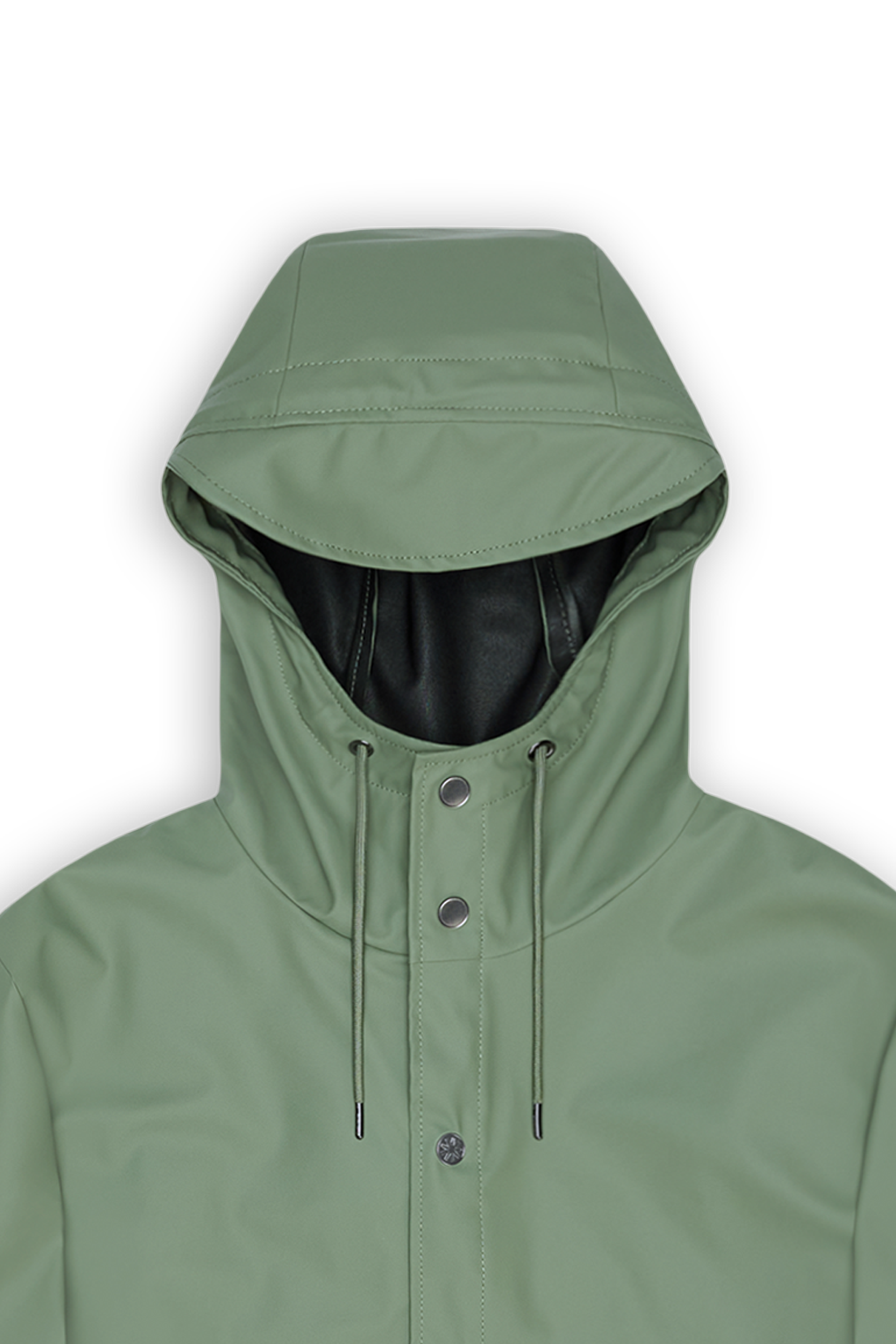 Coupe-vent imperméable à capuche Vert