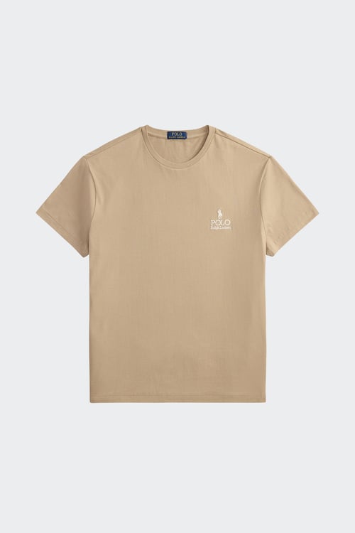 Polo - T-shirt - Taille M Beige