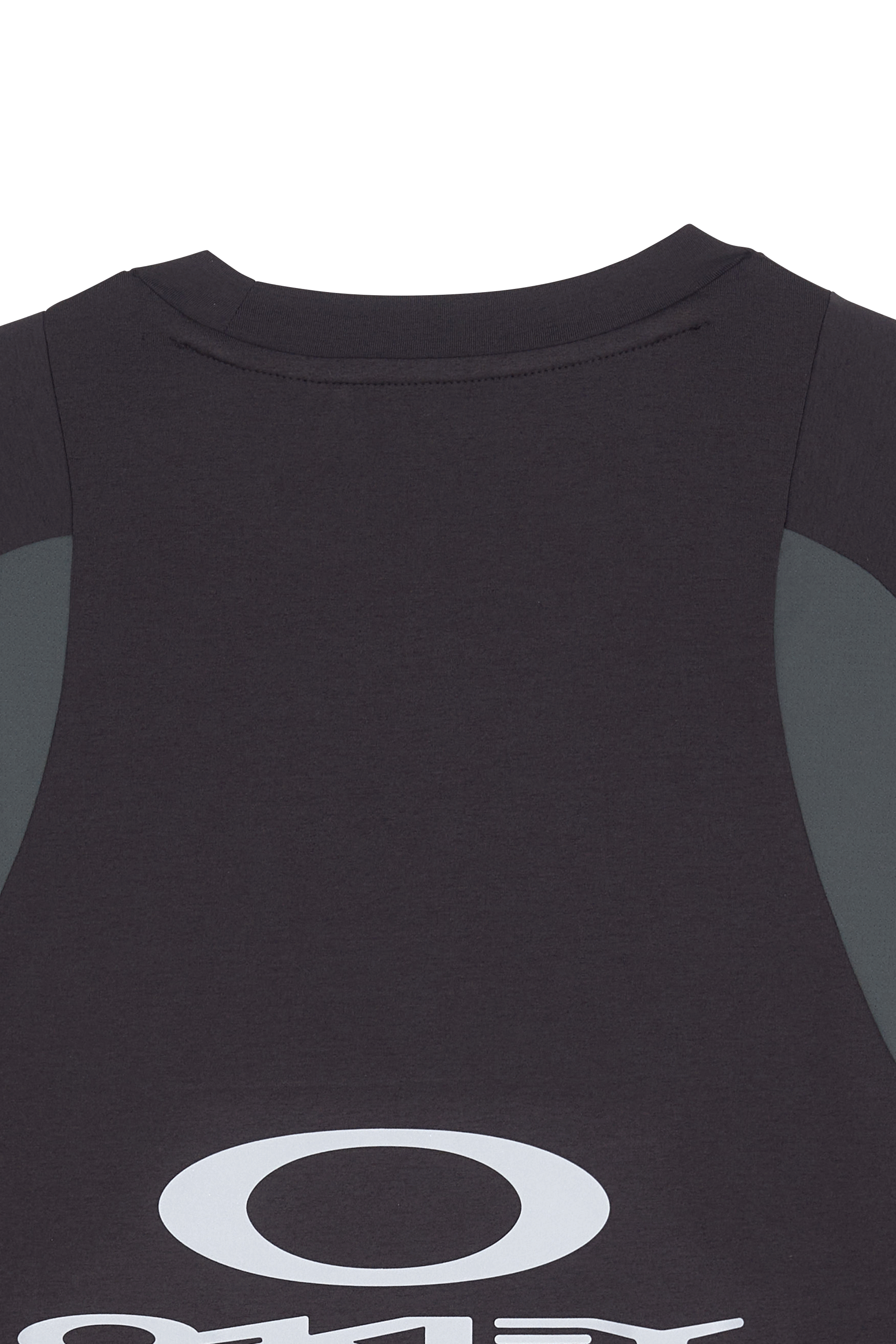Regular-fit round-neck cotton T-shirt | Grey OAKLEY Men