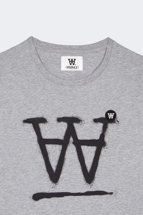 WOOD WOOD T-shirt Gris
