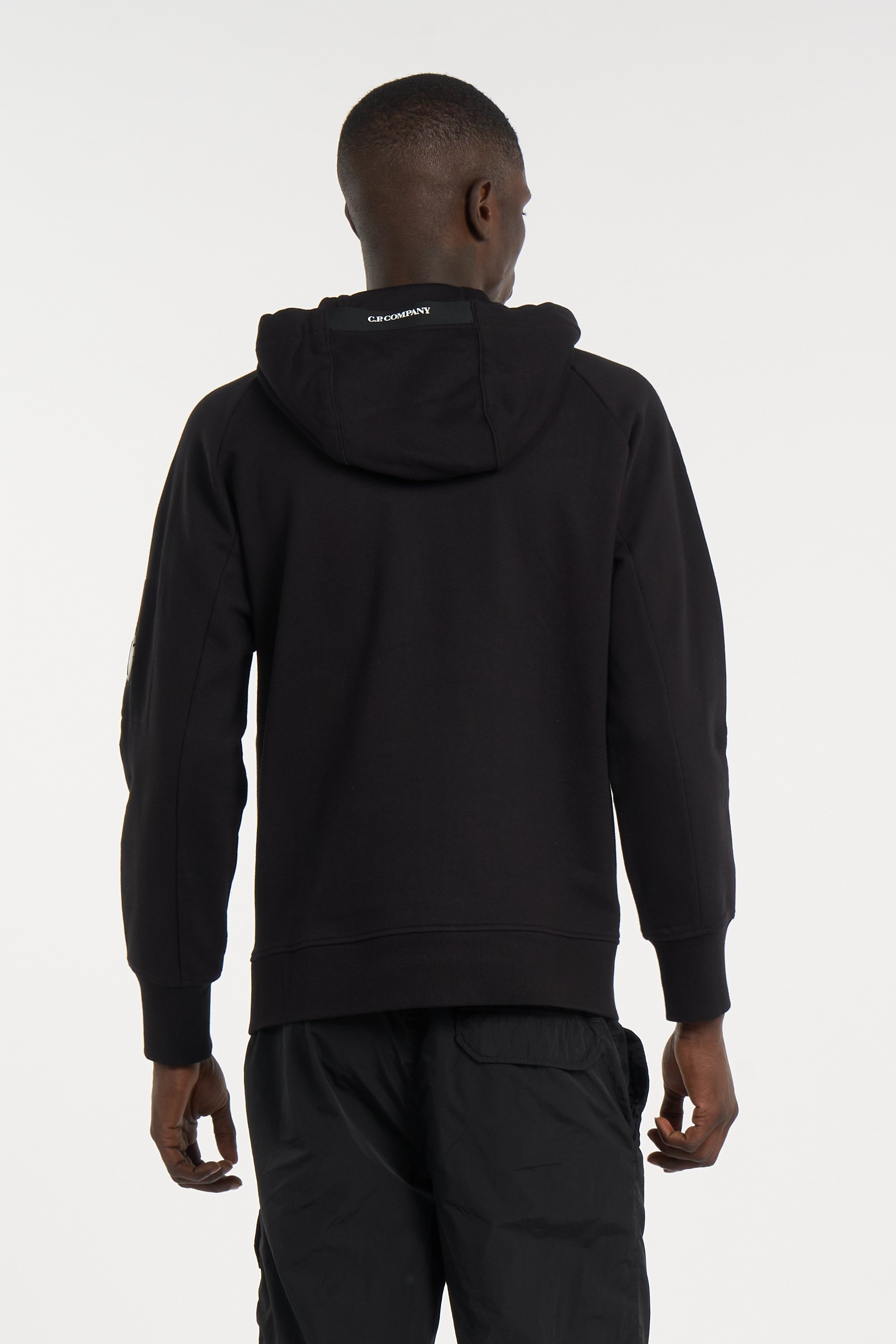 Sweat zippé | Noir C.P. COMPANY Homme